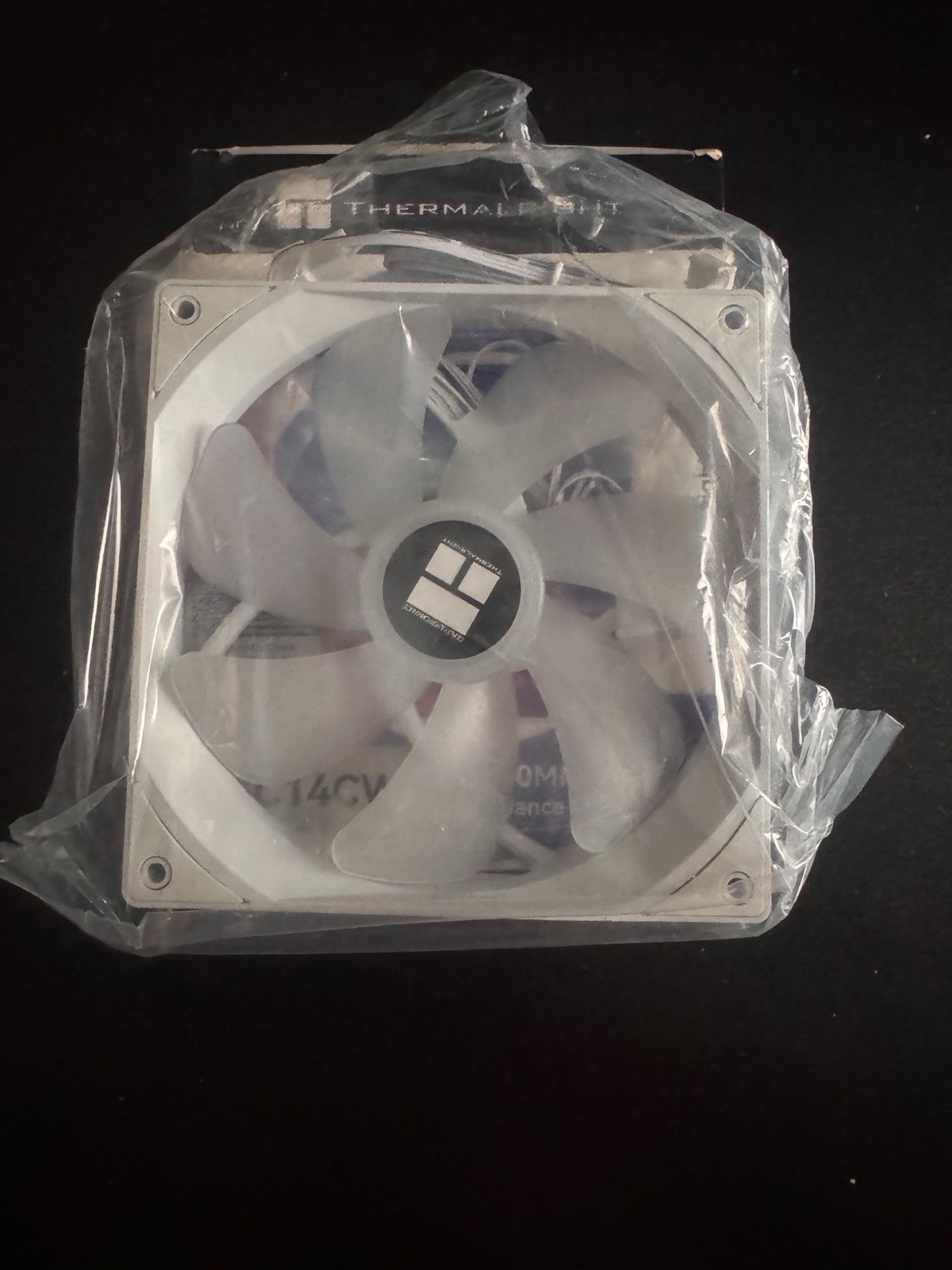 Thermalright TL-C14CW-S 140mm White ARGB PWM Case Fan 4-Pin 1500RPM