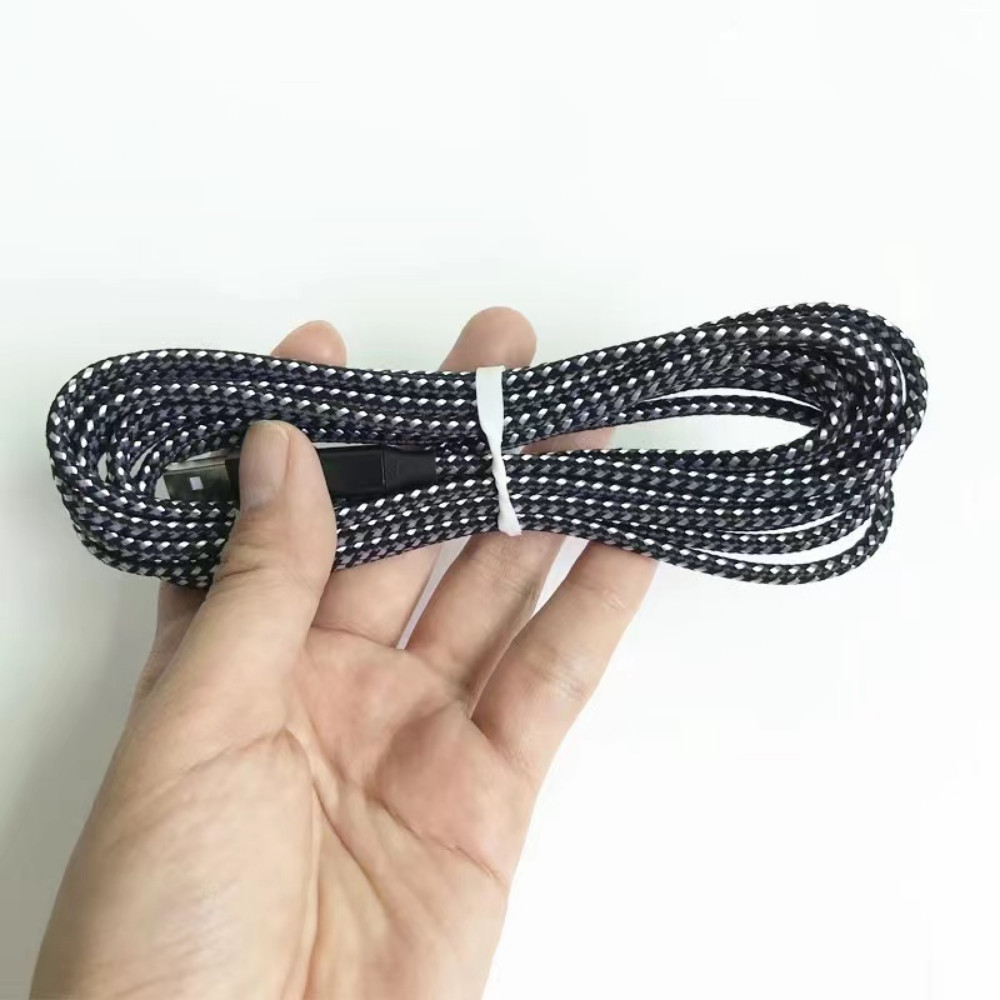 Fast Charger USB Cable Heavy Duty 6FT For iPhone 14 13 8 Charging Cord WHOLESALE
