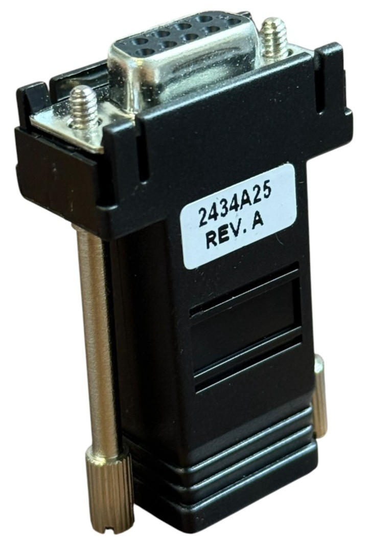 RJ45 to RS232 DB9 9 Pin Serial Port Female to RJ45 Female LOT OF 4
