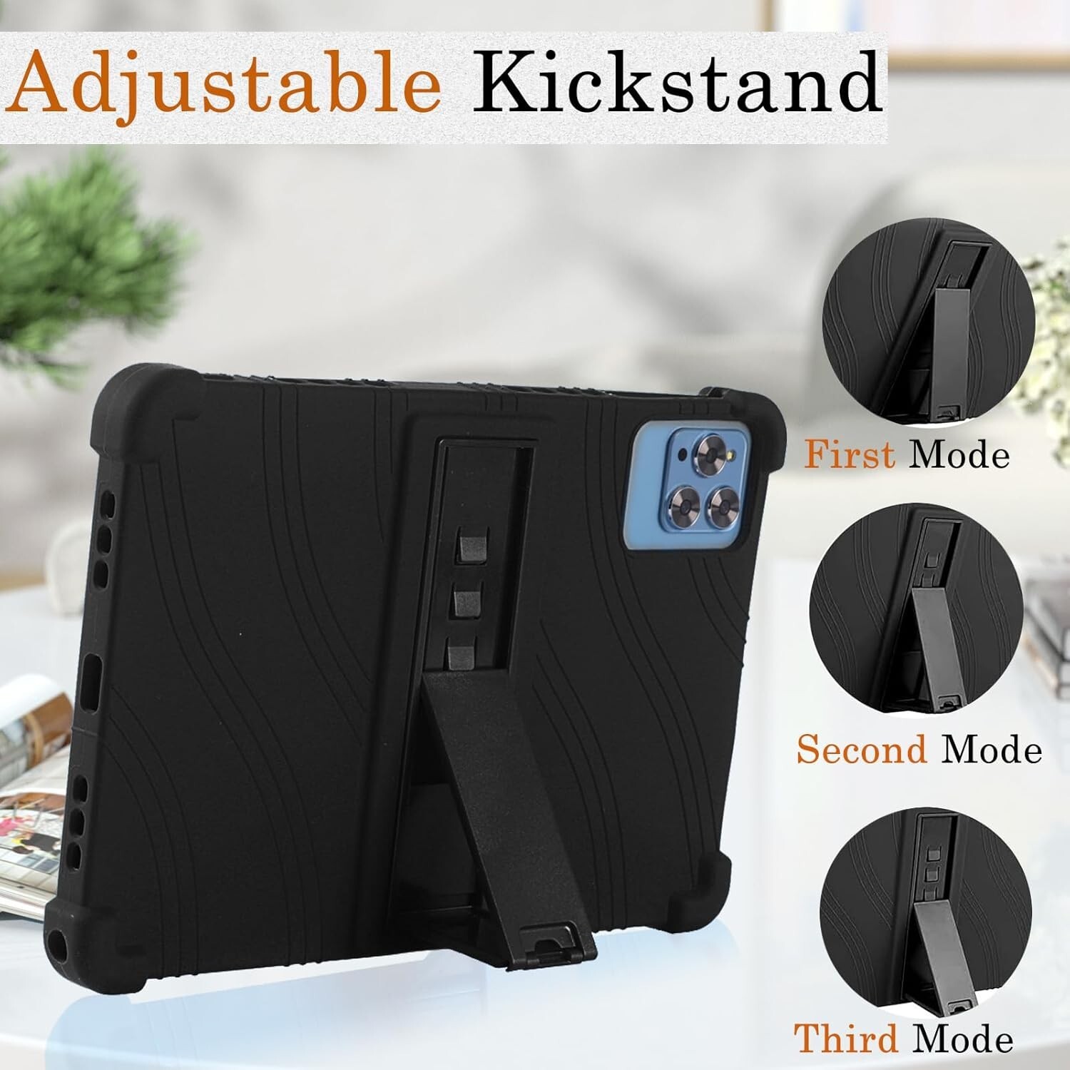 Case For AEEZO 10 inch Tablet Android 13/14 Tablet Protective Stand Rubber Cover