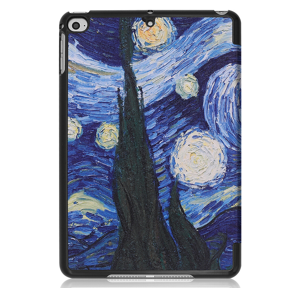 For iPad 9th 8th 7th Generation 10.2 inch Graffiti Leather Flip Stand Case Cover