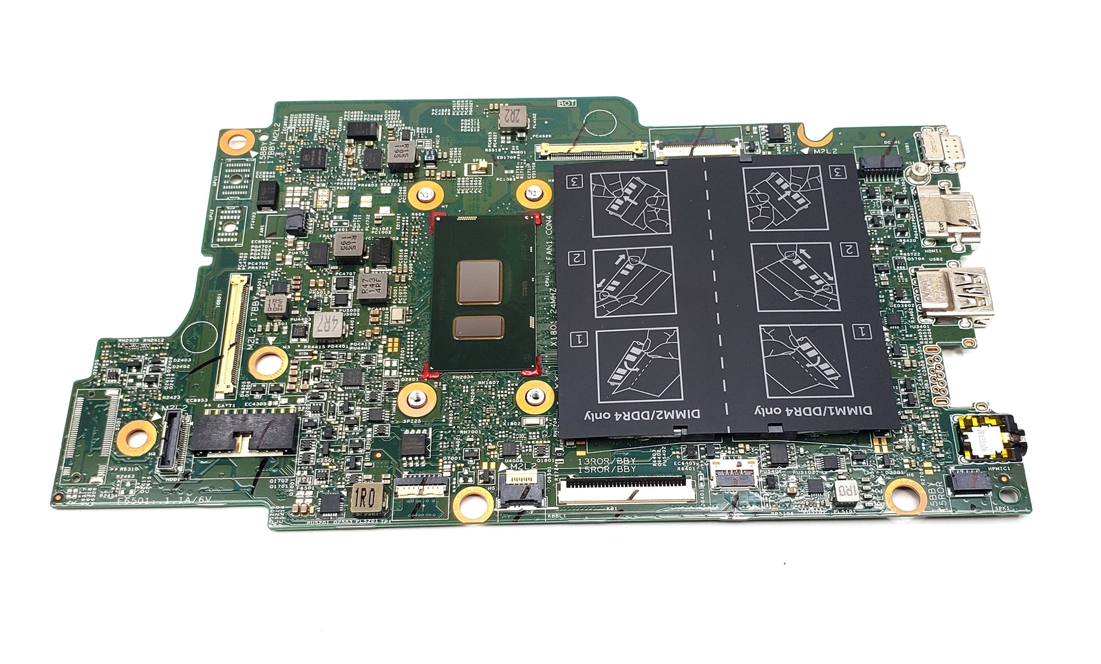 Dell Latitude 3390 2-in-1 Pentium 4415U 2.3GHz Laptop Motherboard 2J4JT 02J4JT