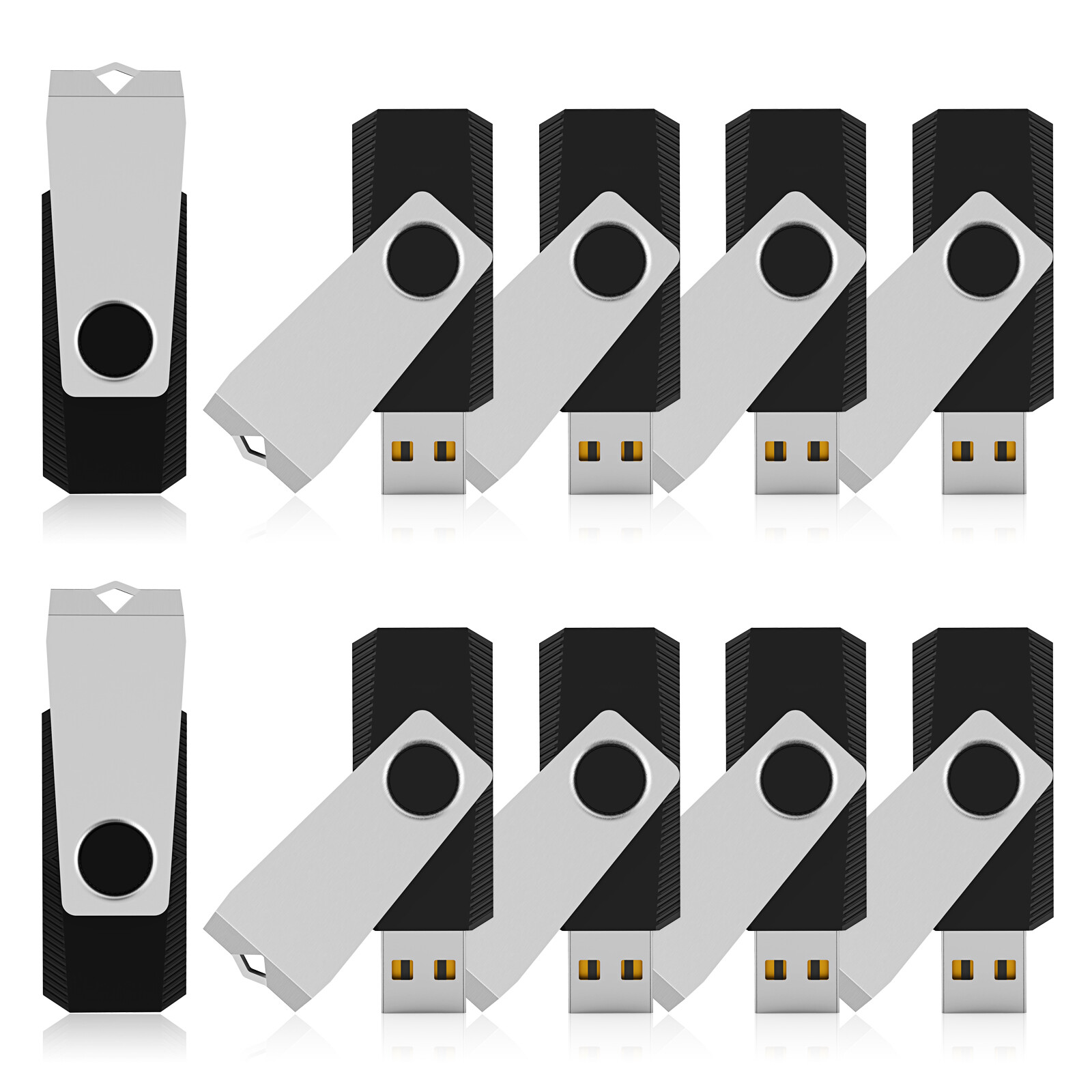 1/5/10PCS USB 2.0 Flash Drive 32GB 64GB 128GB Memory Stick Thumb Drives Lot