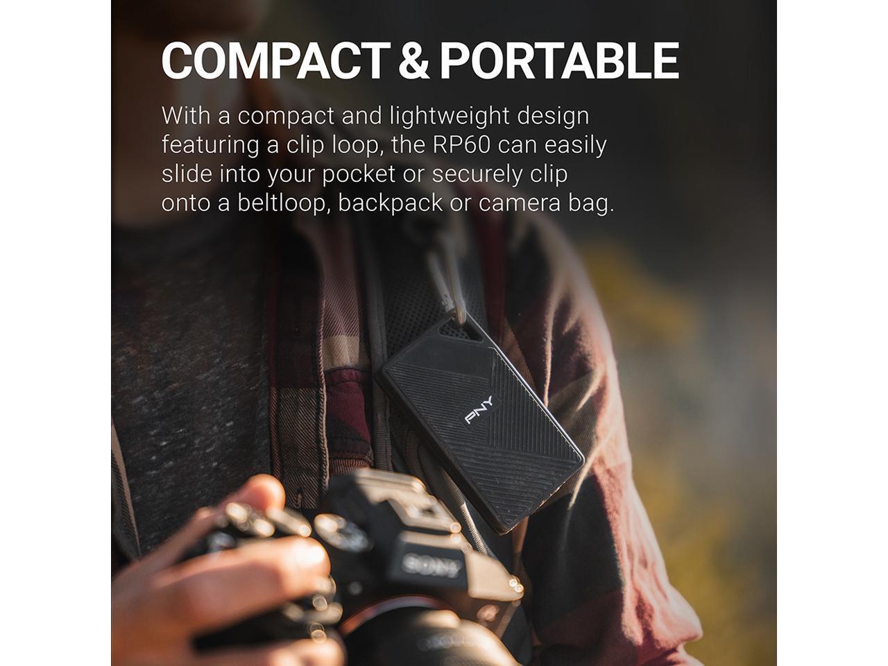 PNY 2TB USB 3.2 Gen 2×2 Type-C Portable SSD