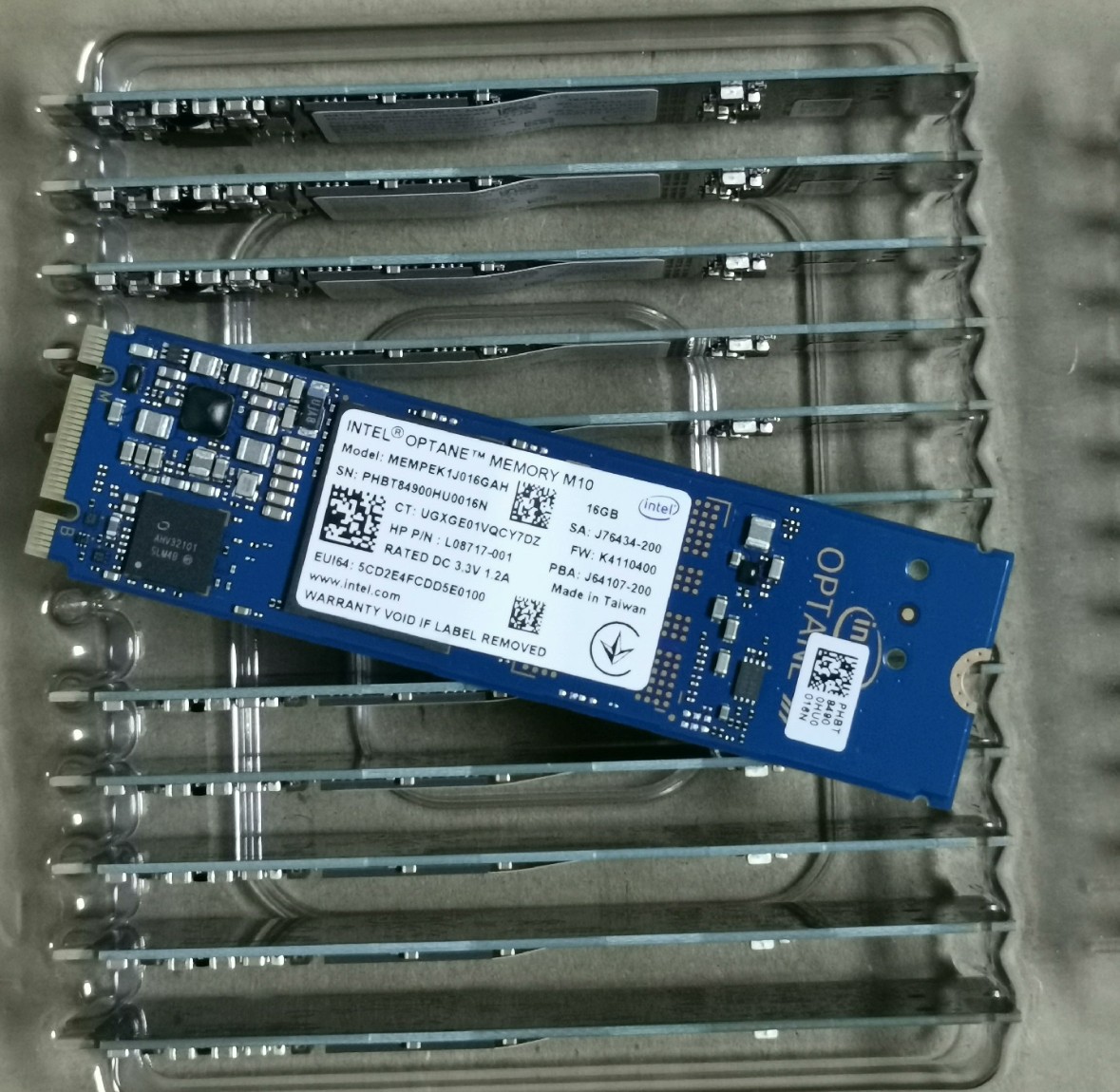 MEMPEK1J016GAH – Intel Optane M10 16G M.2 2280 PCIe 3.0 NVMe 3D XPoint