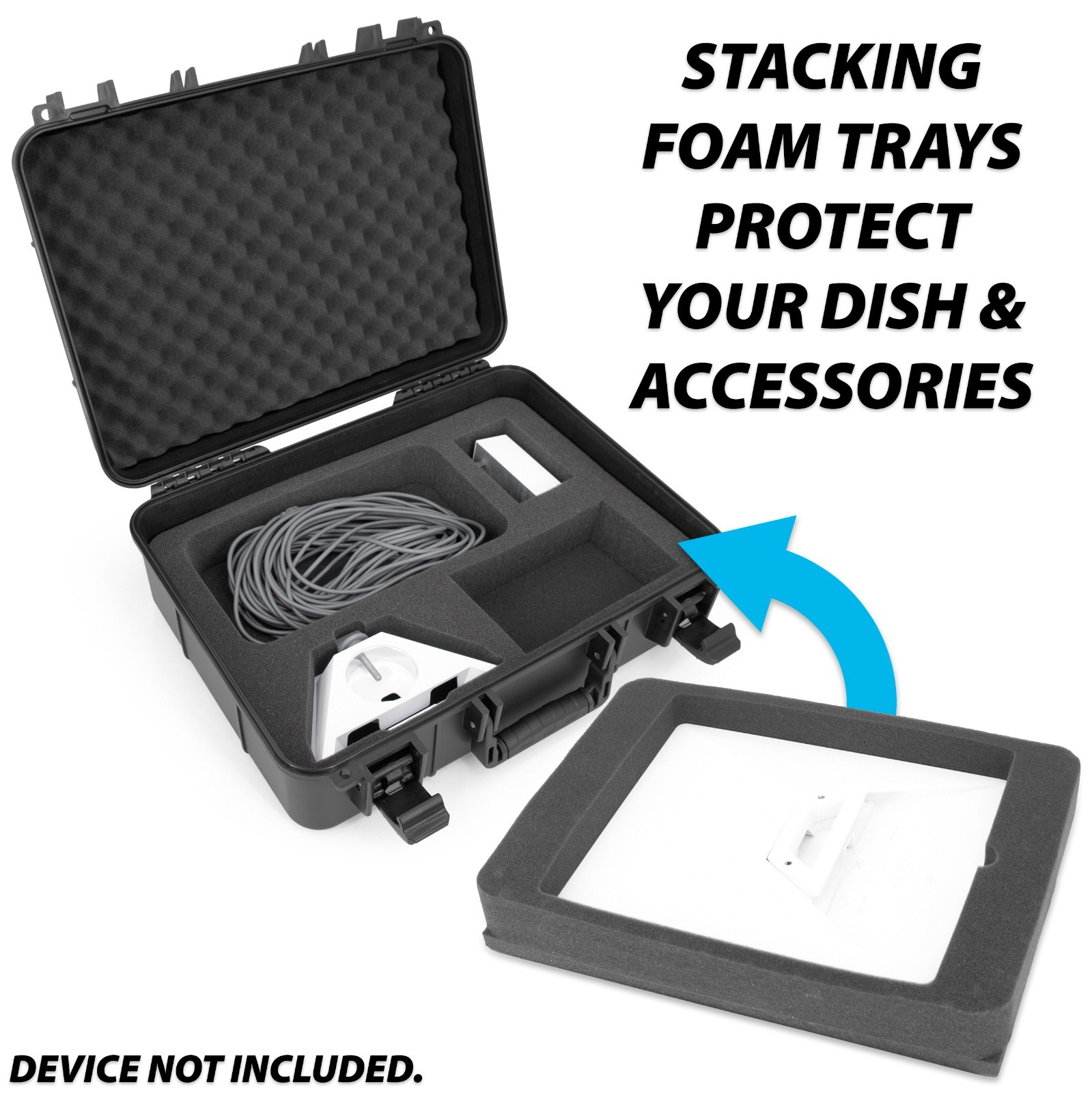 CM Carry Case for Starlink Mini, Kickstand and Satellite Accessories – Case Only