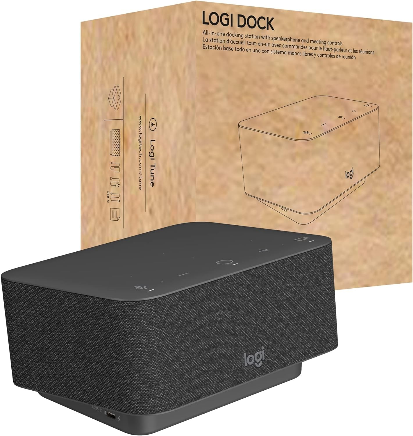 Logi Dock-GRAPHITE-USB-UC 986-000025