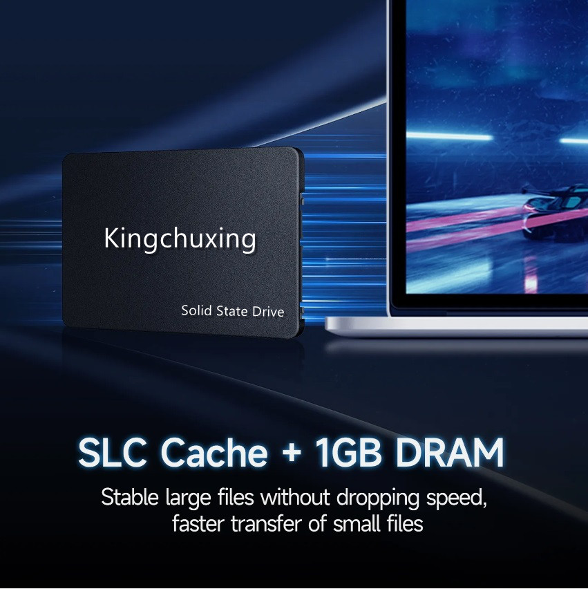 Kingchuxing 128GB SATA III SSD 2.5” 6Gb/s Internal Solid State Drive 530MB/s PC