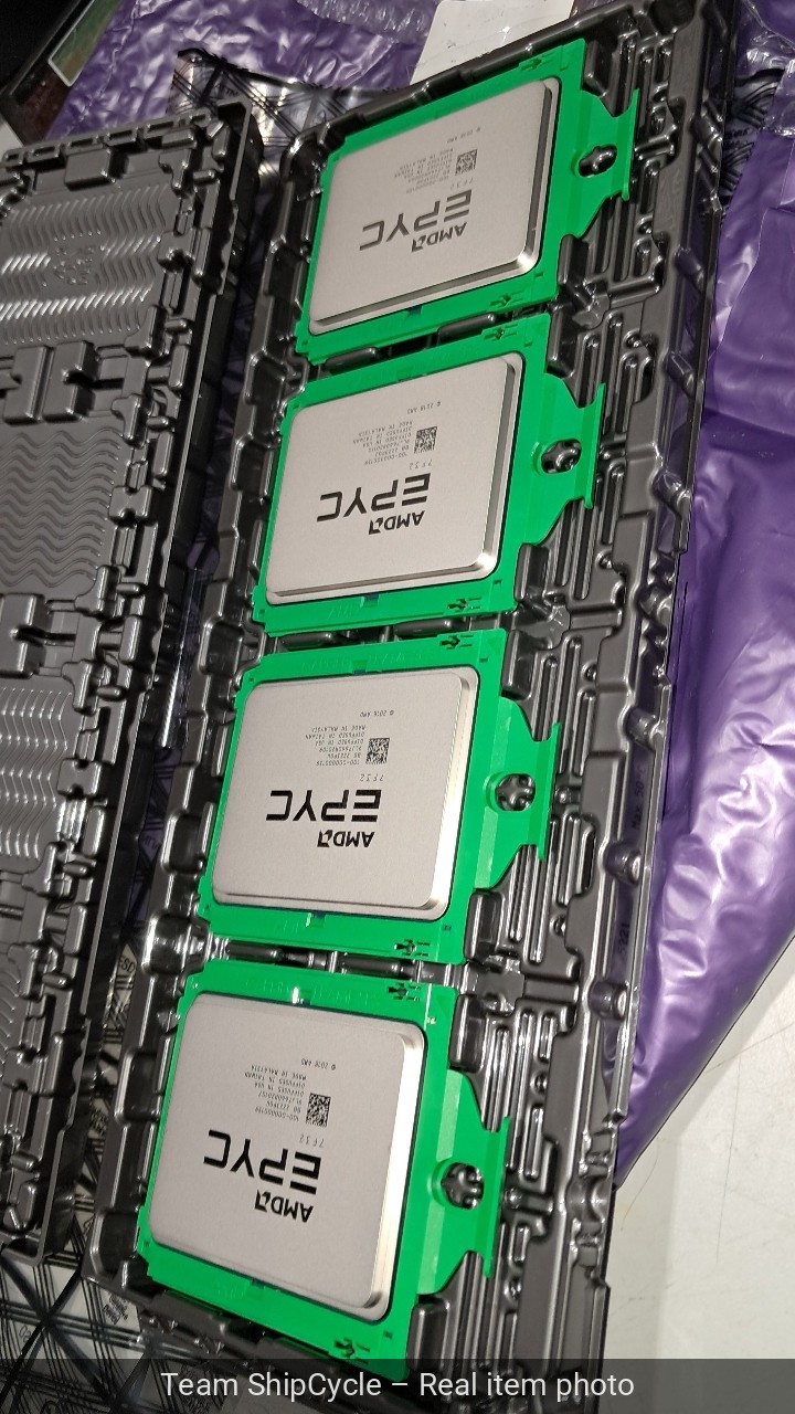 Unlocked AMD EPYC 7F32 16Core 35GHz 39GHz Socket SP3 CPU 100000000139 G1N