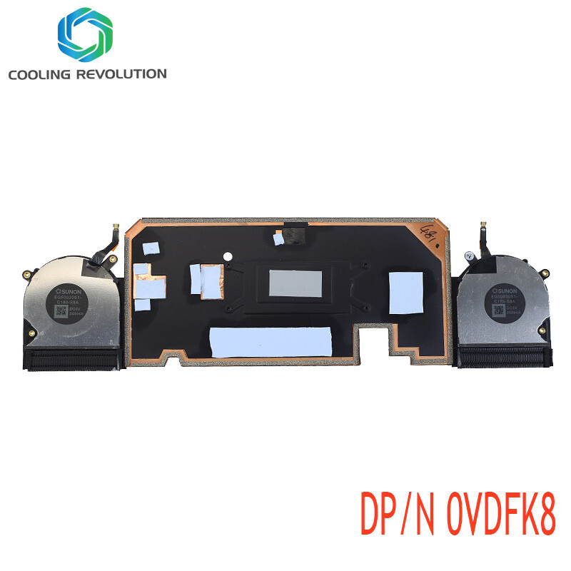 Loptap Fan with Heatsink For for DELL 2-in-1 XPS 13 7390 0VDFK8 AT2WX002SCL