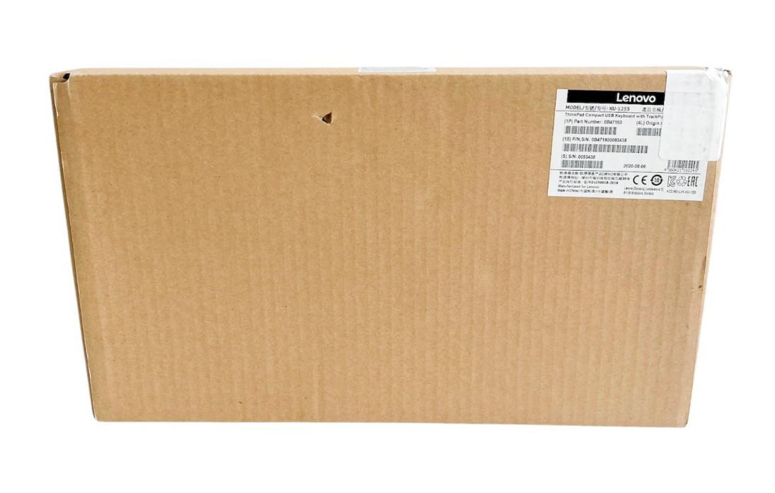 Lenovo ThinkPad Trackpoint Compact USB Keyboard KU-1255 US English Brand New