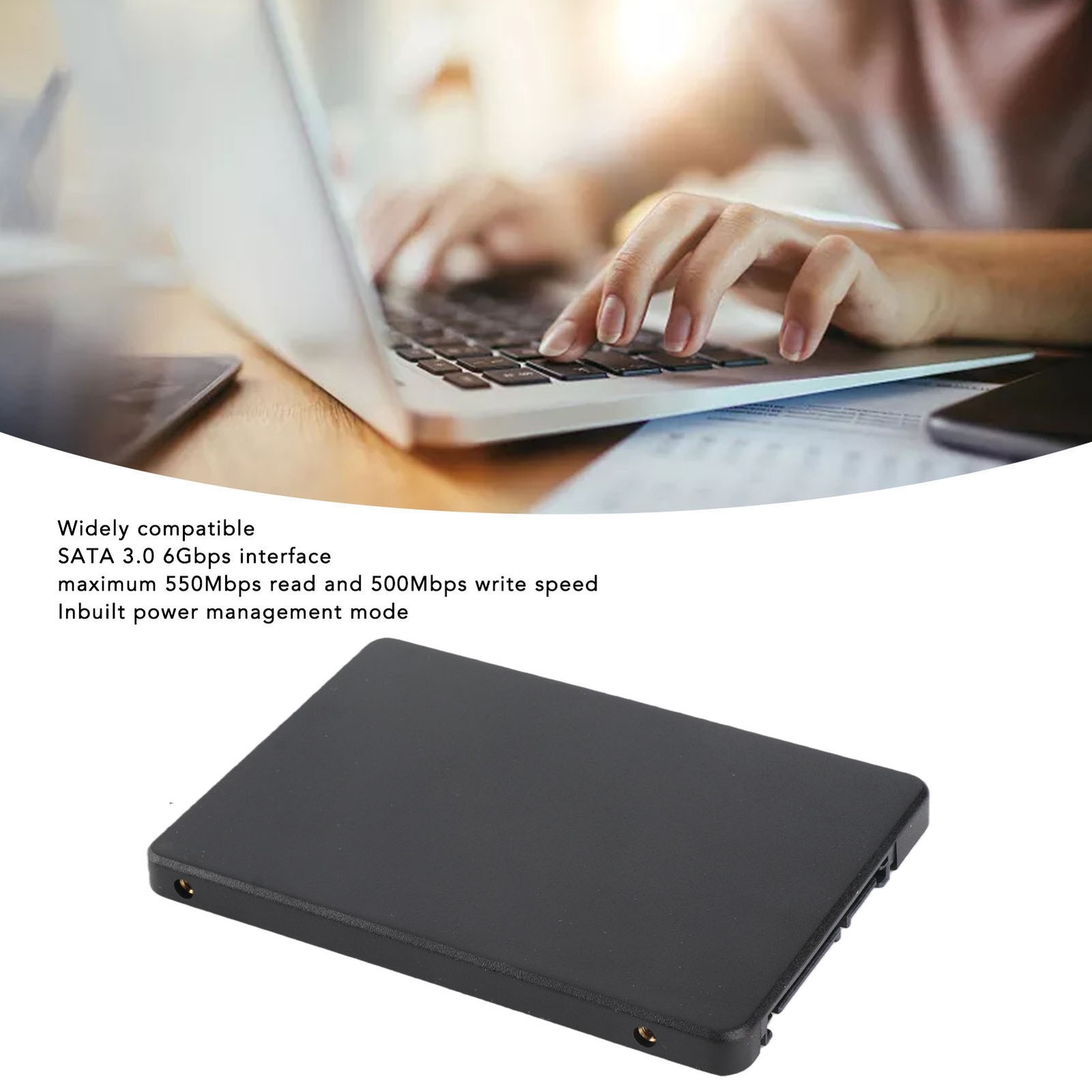 Internal Gaming SSD 2.5in 6Gbps 3.0 3D TLC 550MB/s Read 500MB/s Write KMHG