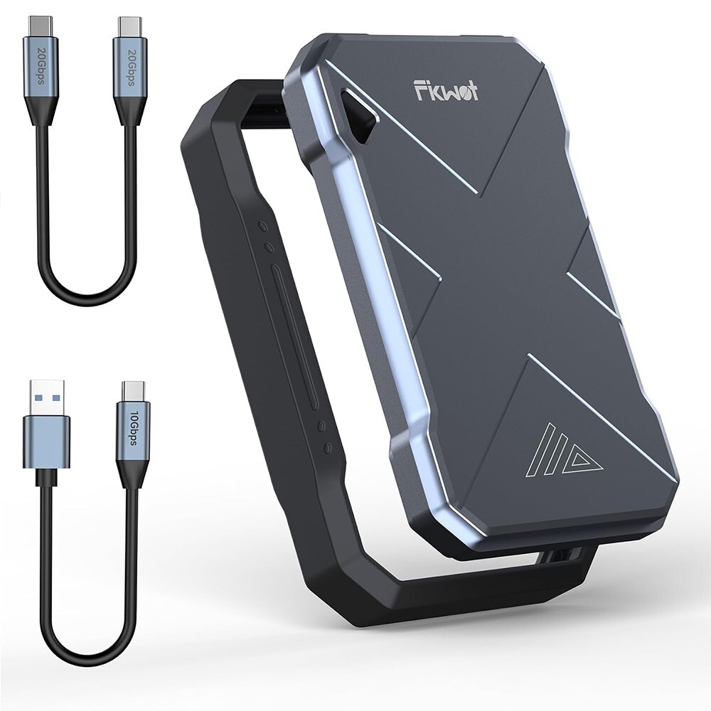Fikwot External SSD 1TB 2TB 2050MB/s USB 3.2 Gen2 USB-C Hard Drive for iPhone 16