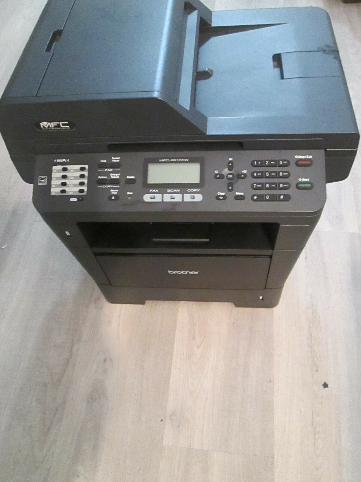 Brother Mfc-8910DW All-In-One Laser Printer (See Description)