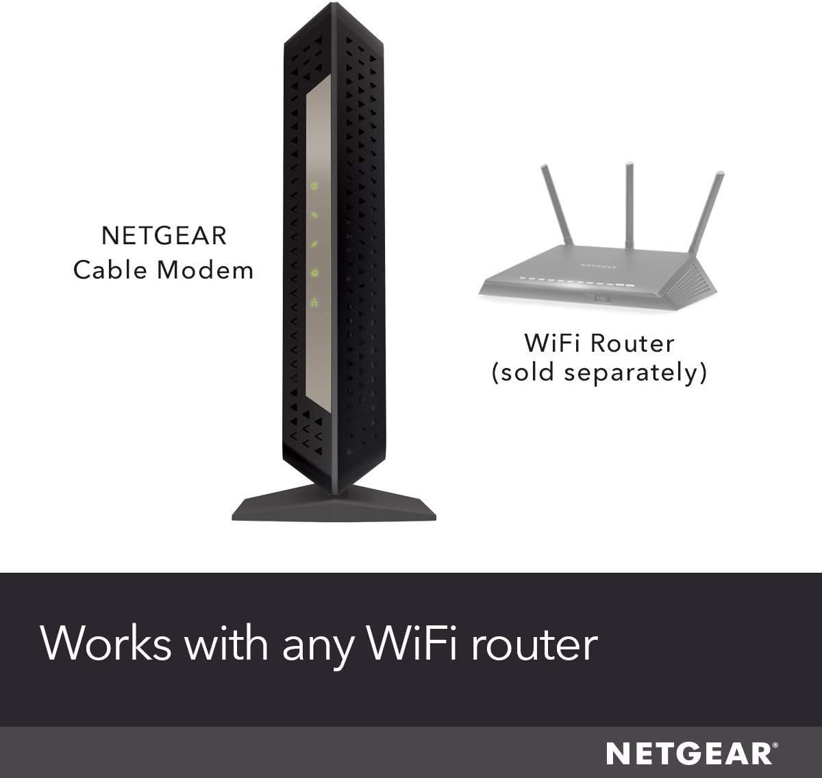 NETGEAR CM1000 DOCSIS 1000Mbps Cable Modem (CM1000-1AZNAS)