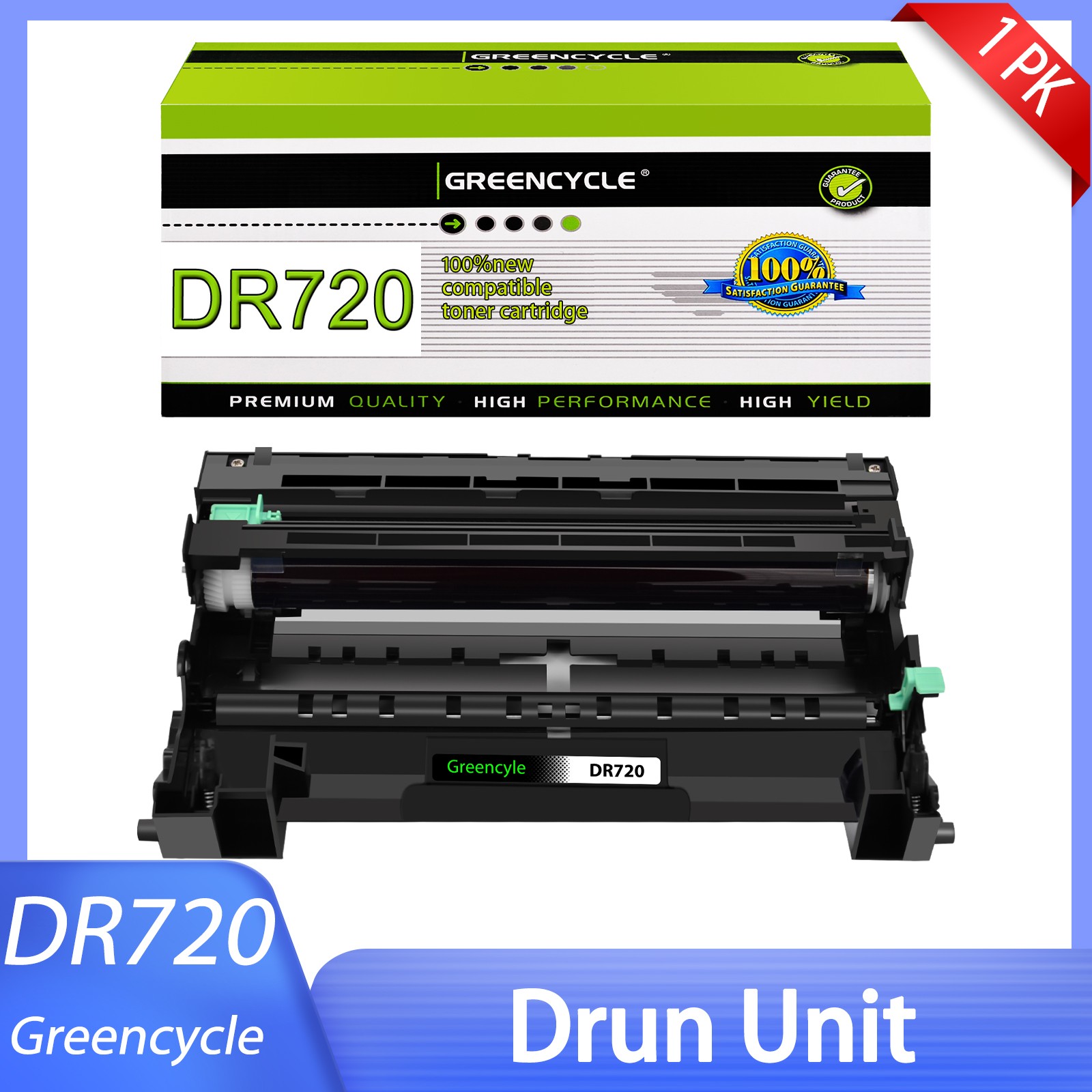 1 Pack – DR720 Drum Unit For Brother DR-720 DCP-8110DN HL-5450DN MFC-8510DN