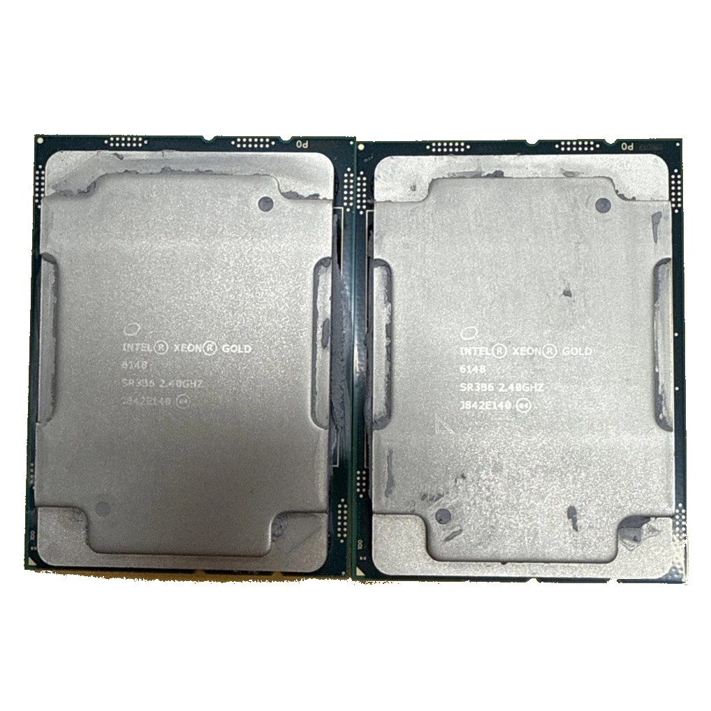 2x Intel Xeon Gold 6148 SR3B6 Matched Pair LGA3647 Dell R640 R740 HPE – CPU Lot