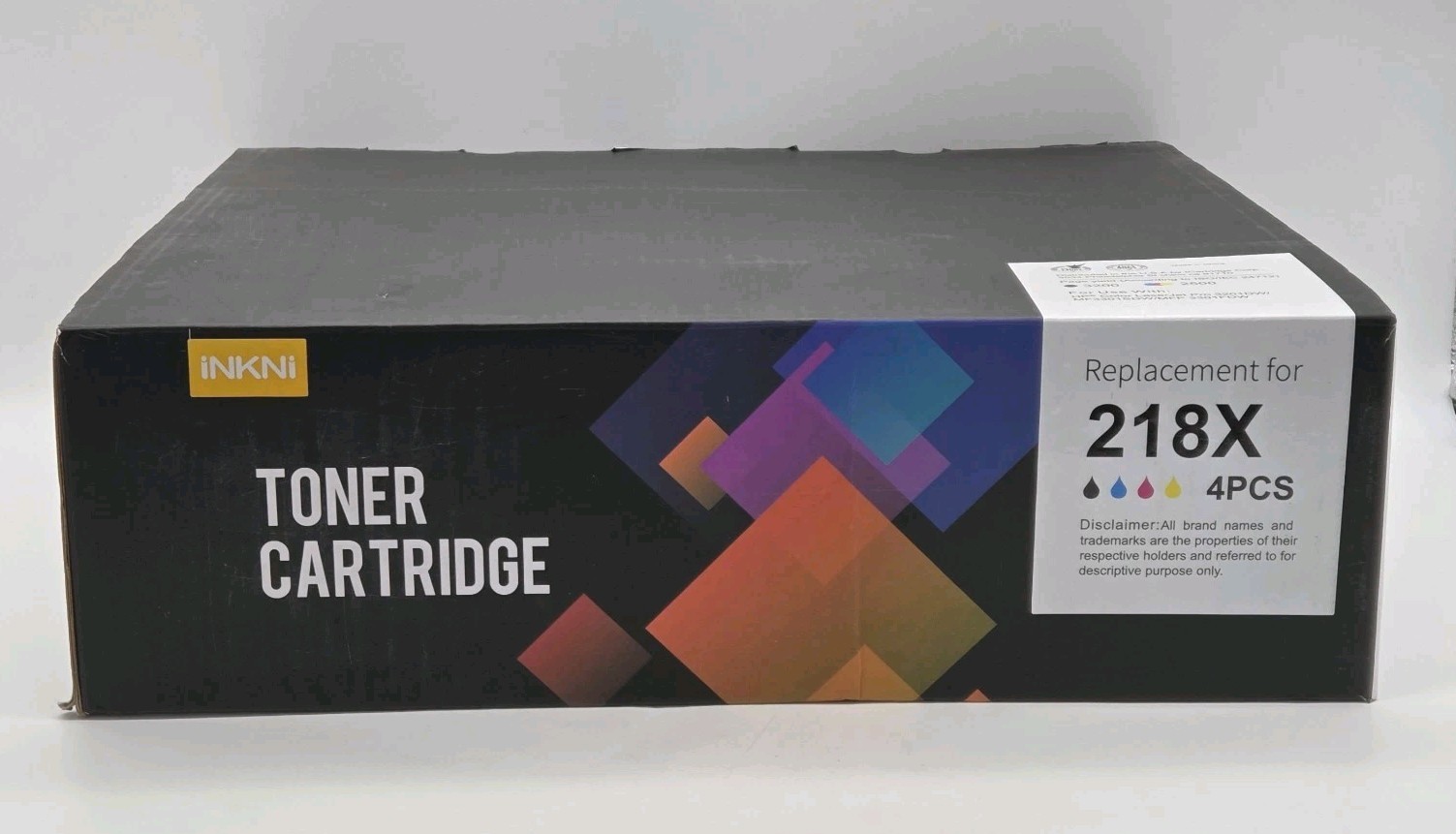 218X 4pk Toner Cartridge for HP Color LaserJet Pro 3201DW MF3301SDW MFP3301FDW