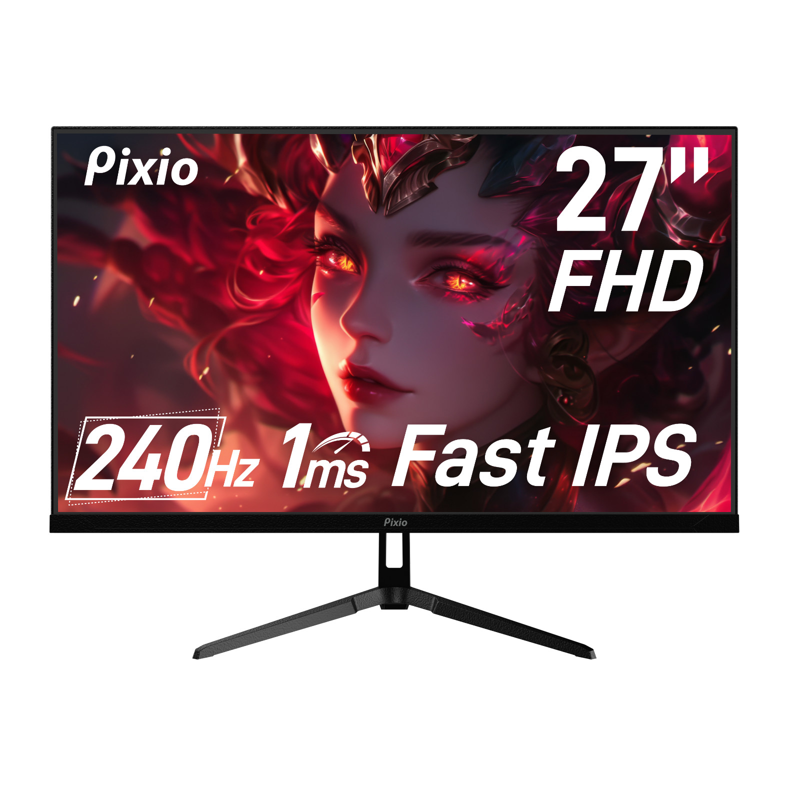 Pixio PX279 Wave 27″ FHD 1080p 240Hz 1ms GTG Gaming Monitor in Multiple Colors