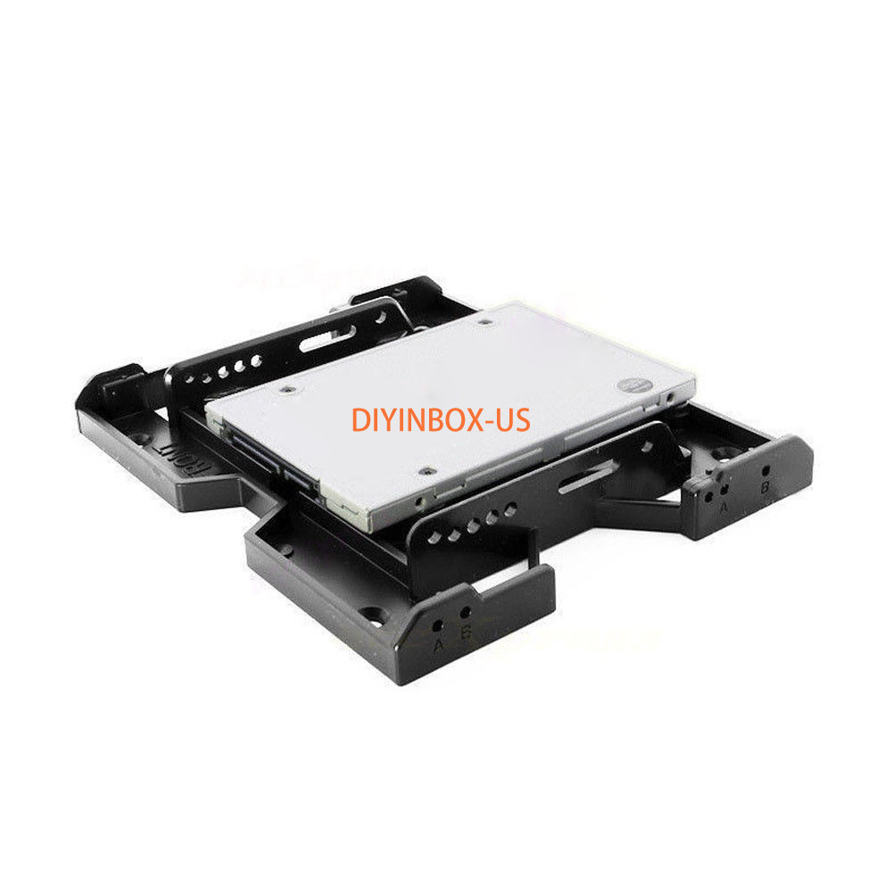 2.5″ / 3.5″ to 5.25″ SSD Hard Drive Bay Case Adapter HDD Mounting Bracket
