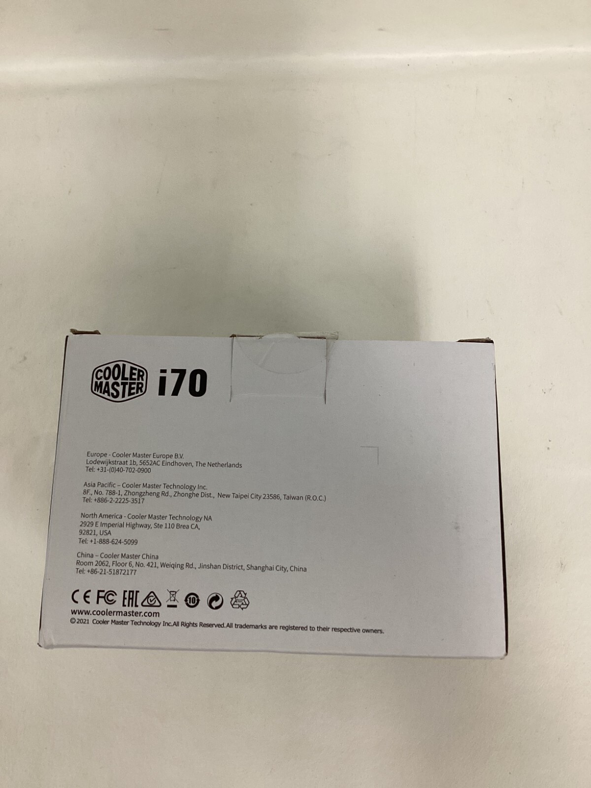 Cooler Master i70 CPU Cooler 120mm Low Noise Cooling Fan & Heatsink RR-I70-20PK