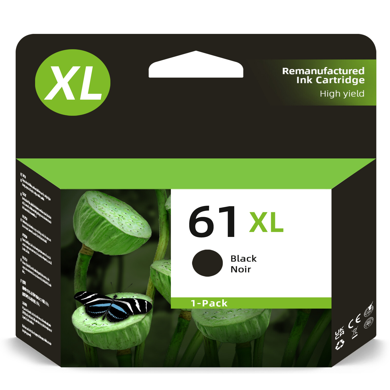 #61XL XXL CH563WN Black CH564WN Color Ink for HP ENVY 4500 4501 4502 5530 5535