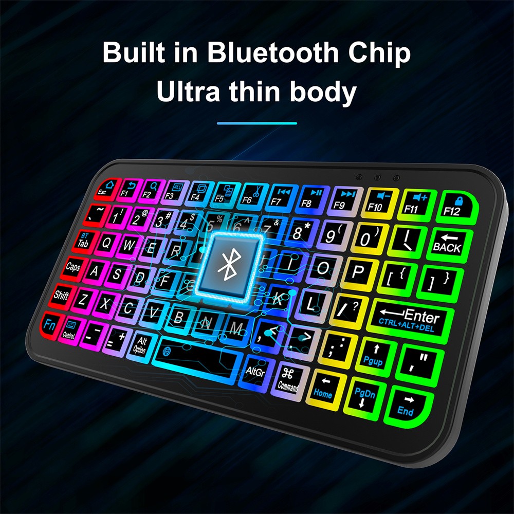 Mini Wireless Bluetooth Keyboard Compatible With Android Windows Mac System