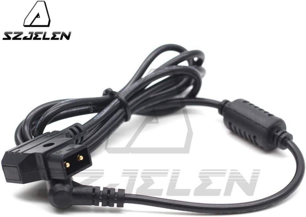 Lightweight 6FT D-Tap to DC 5.5X2.5mm Power Cable – Ideal for V-Mount Batteries