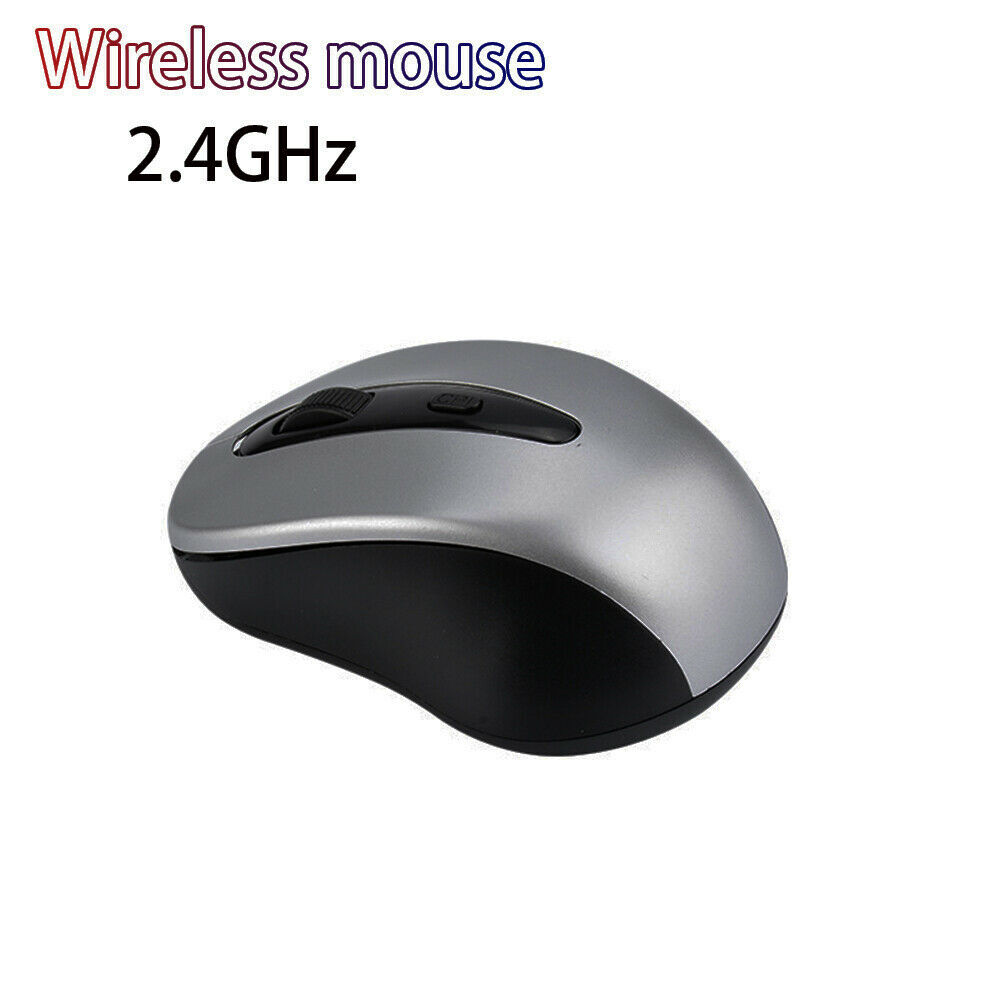 2.4G Wireless Mouse 1600DPI Adjustable Mini Optical Computer Mouse For Laptop