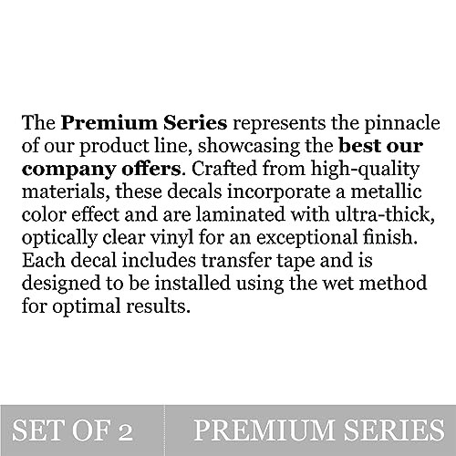 FX4 Off Road Decal Replacement Premium Series (BLACK and Metallic Finish)