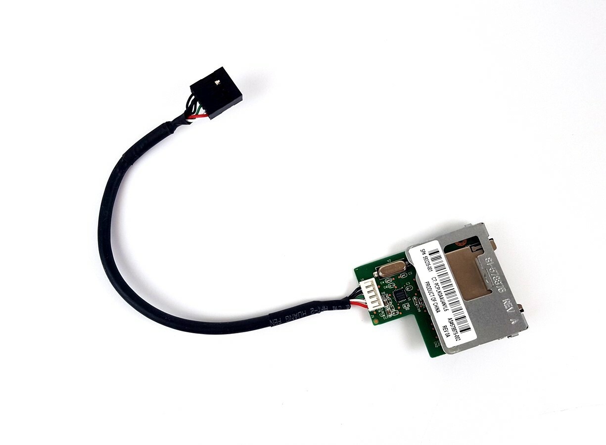 HP ELite 8000 8200 8300 Digital Media Card Reader Assembly 593235-001 578875-002