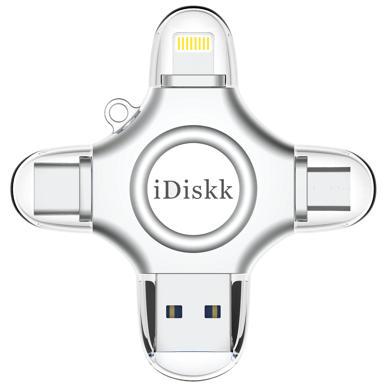 iDiskk MFI Photo Flash Drive for iPhone 15/14/13/12 11/XR/X/8/7/6，PC/mac/ipad