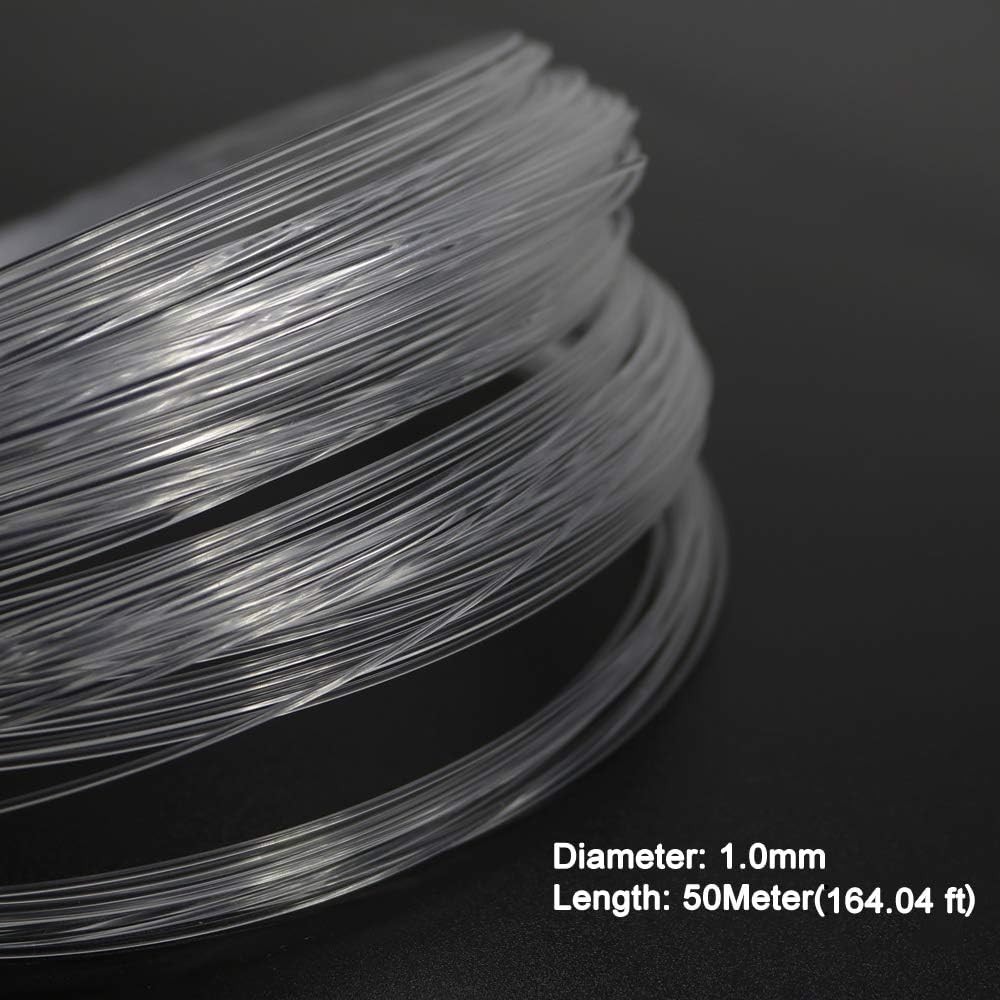 Flexible 0.04in PMMA Fiber Optic Cable – Ideal for Star Ceiling Magical Effects