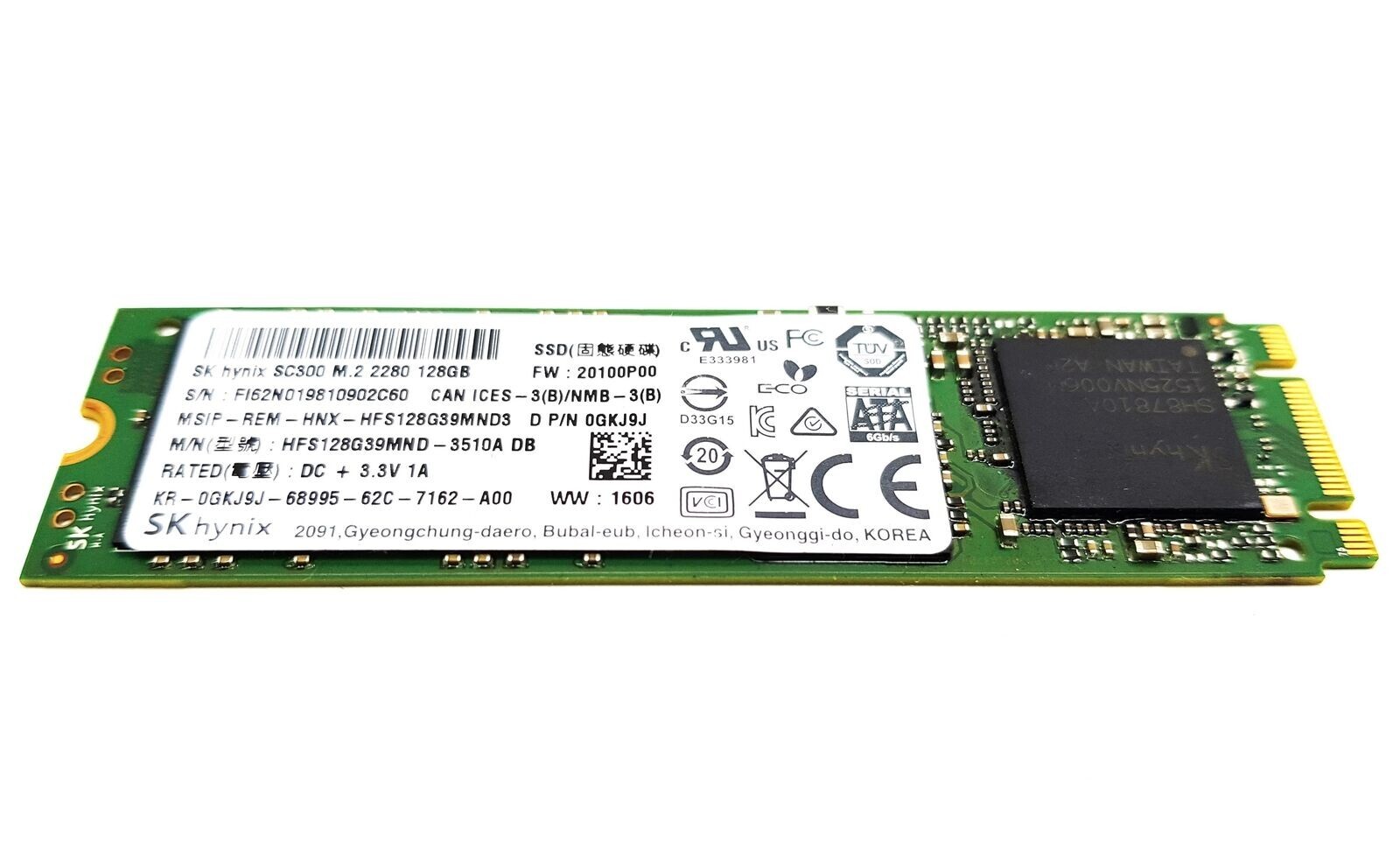 2 PACK! 128GB SSD M.2 2280 SATA Solid State Drive Major Brands, Samsung, LiteON