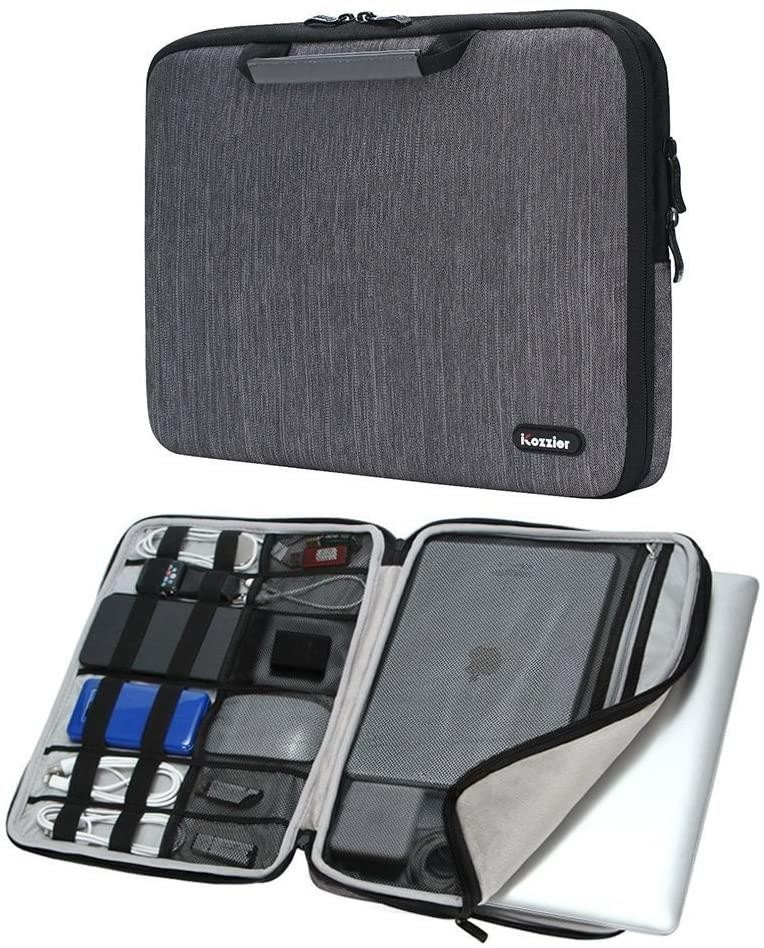 Travel Case Super Soft 13″ Laptop Sleeve Carry Padded Gray FAST SHIP! AG5