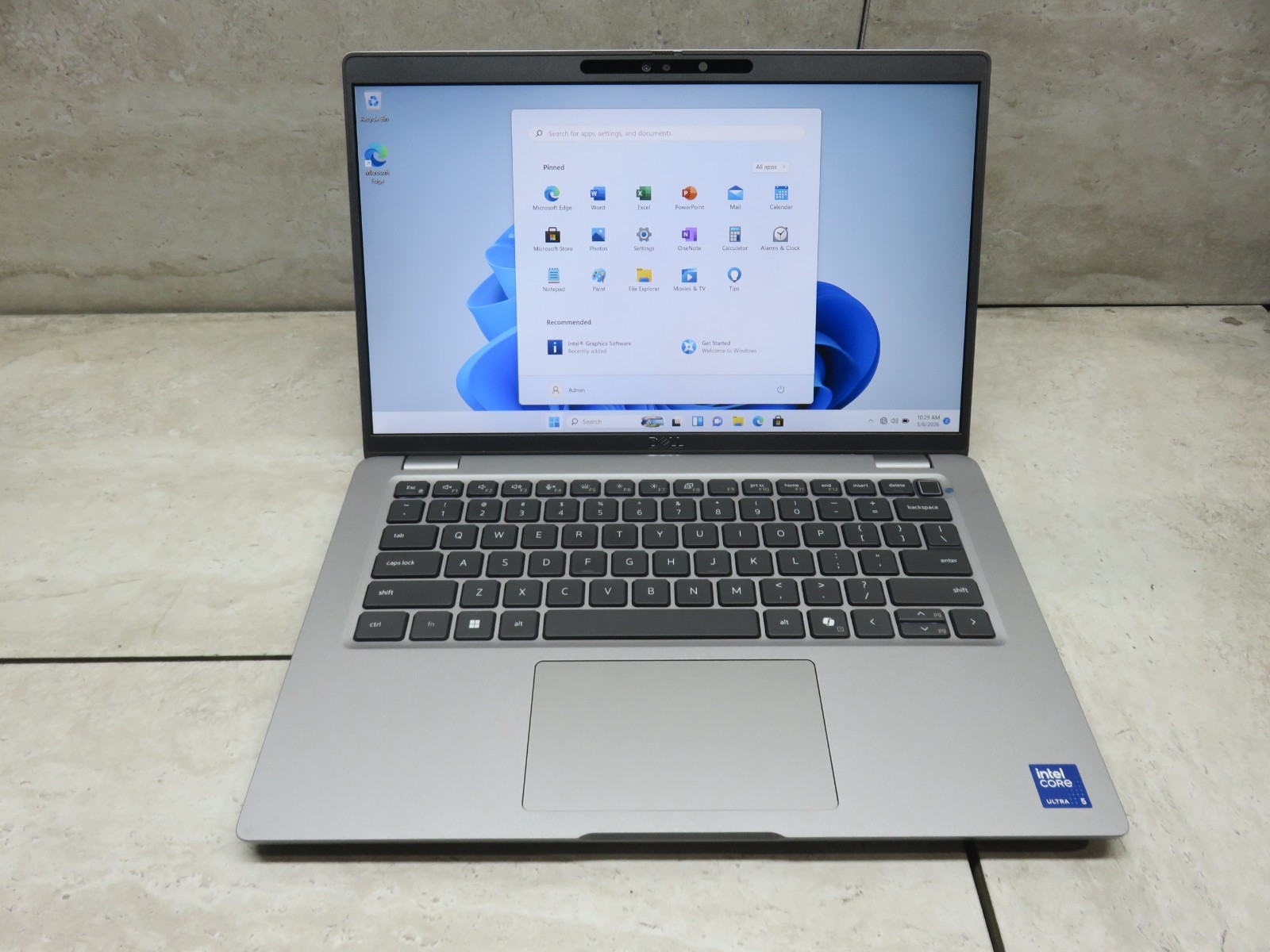 Dell Latitude 5450 Laptop 14″Ultra 5 135U 16GB DDR5 256GB SSD WINDOWS 11 PRO