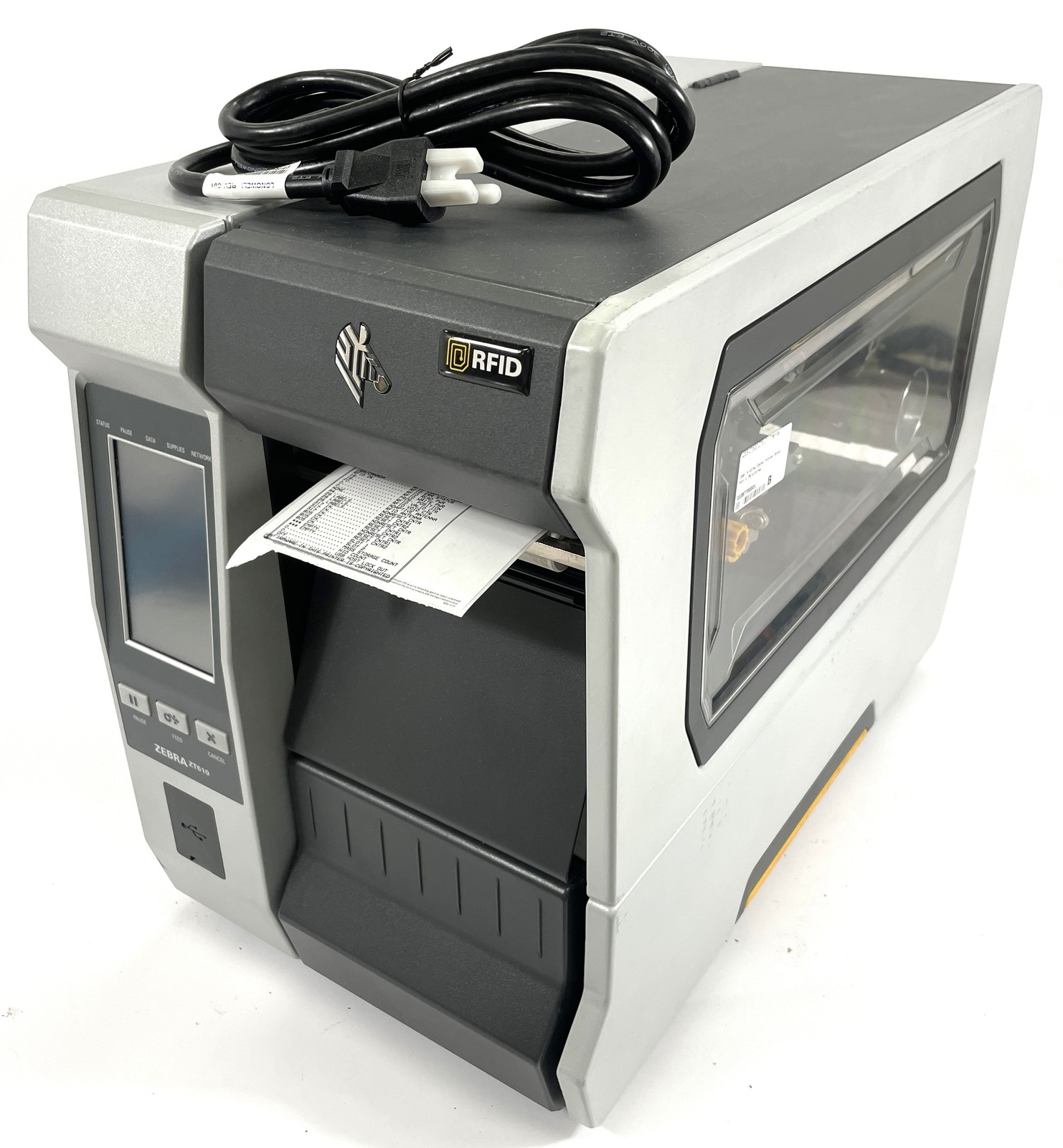 Zebra ZT610 Thermal/Thermal Transfer Label Printer PN: ZT61042-T0101A0Z
