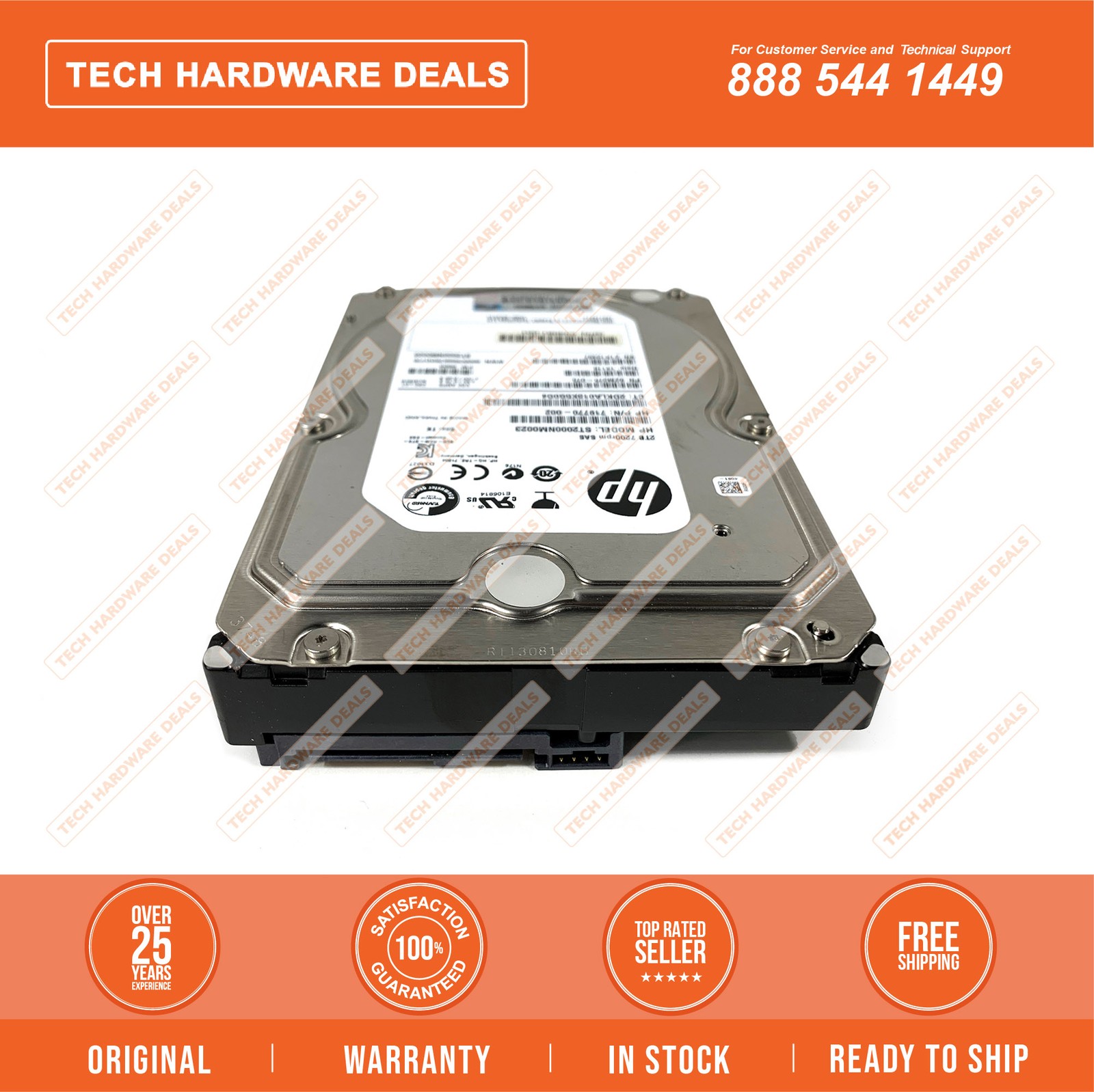 ST2000NM0023 2TB 7.2K 6G SAS 3.5in Enterprise Hard Driv