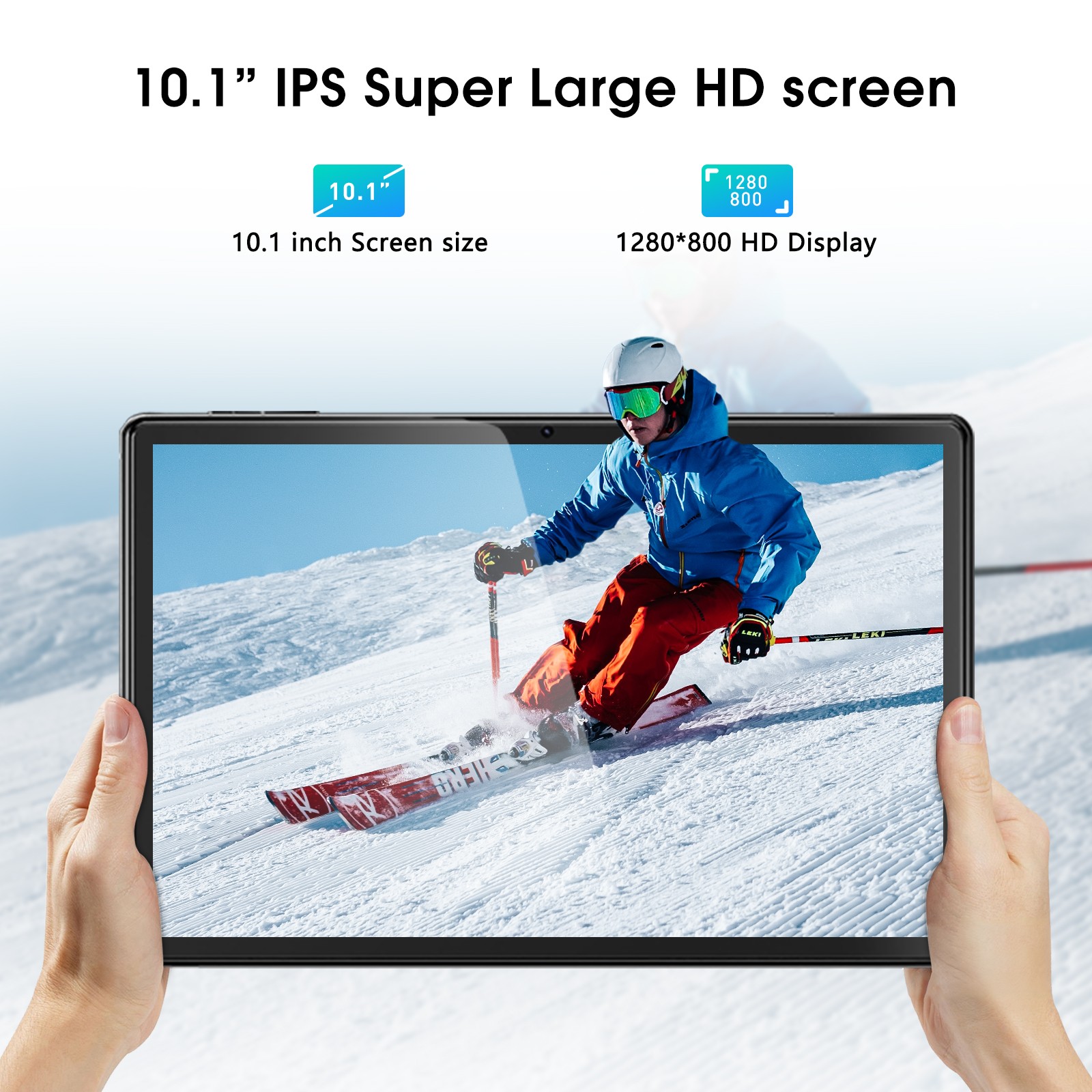 SGIN 10.1 Inch Tablet Android 13 4GB RAM 128GB ROM Octa-Core Google 5G WiFi