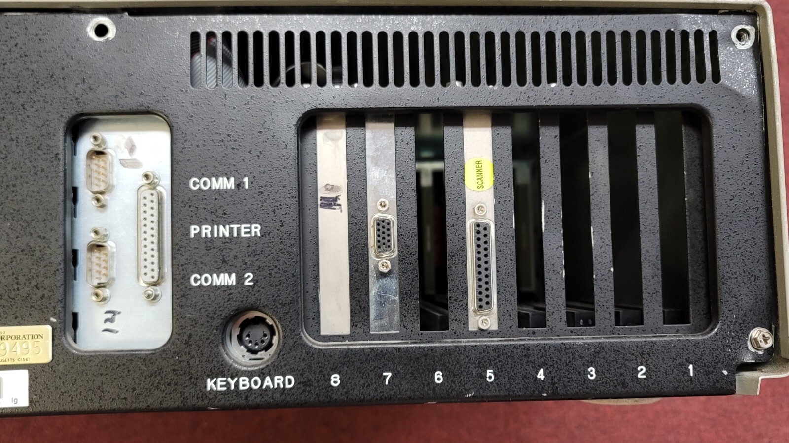 Rare Intel Data General 302 PC Personal Computer Vintage 80386DX 8MB for parts