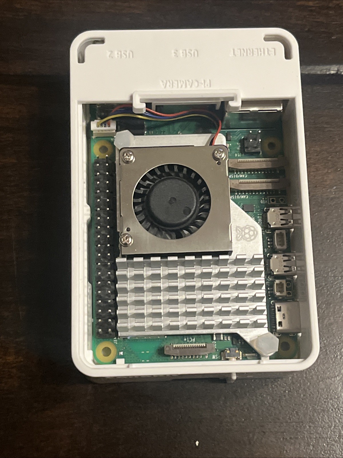 Canakit Raspberry Pi 5 4GB Kit W/ Case, Heatsink+Fan, Power, mHDMI, 128GB mSD