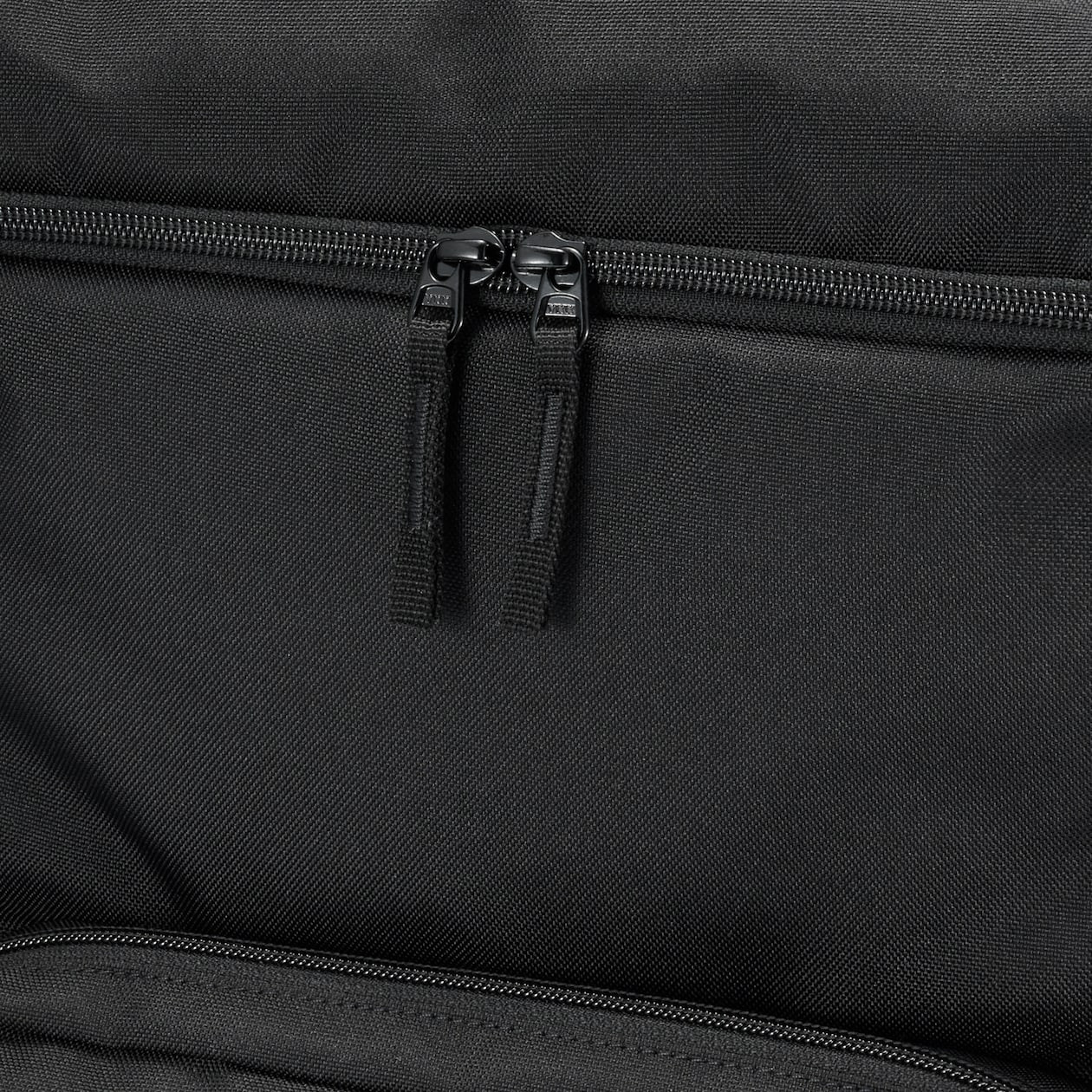 MUJI 28L Black Water Resistant Backpack with Laptop Pocket 19x11x7in