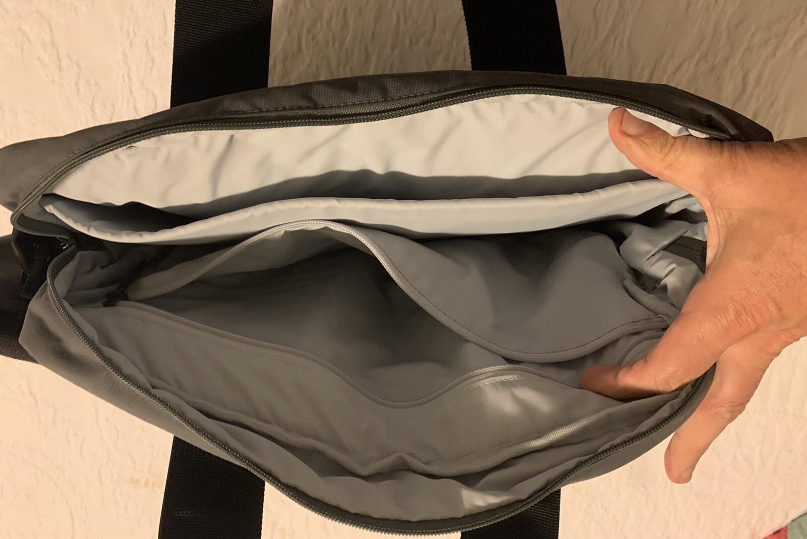 Moleskine ID Briefcase – Slate Grey Laptop Case up to 15 “