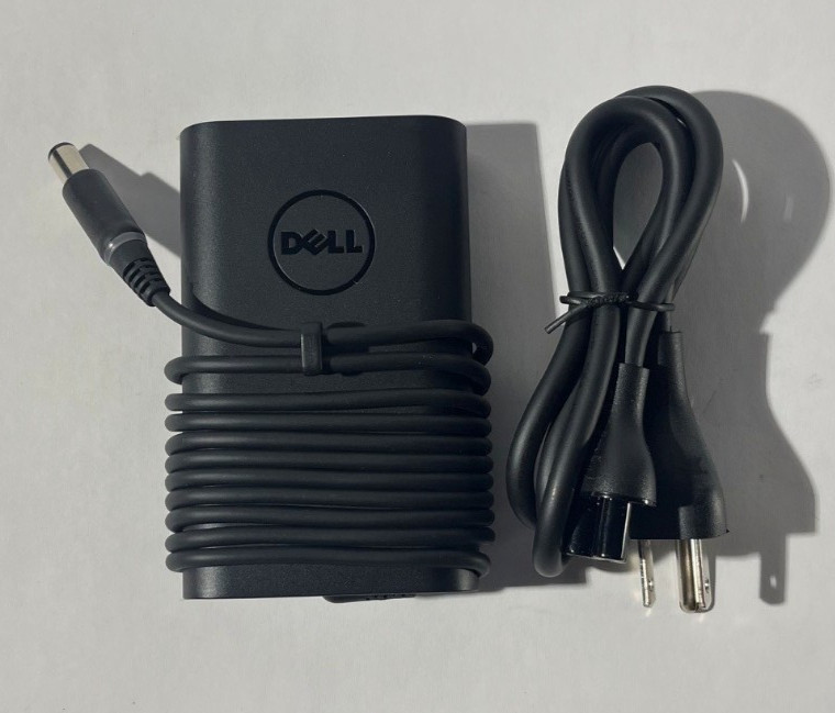 OEM Dell 65W 19.5V 3.34A AC adapter laptop charger 7.4mm tip &Power Cord