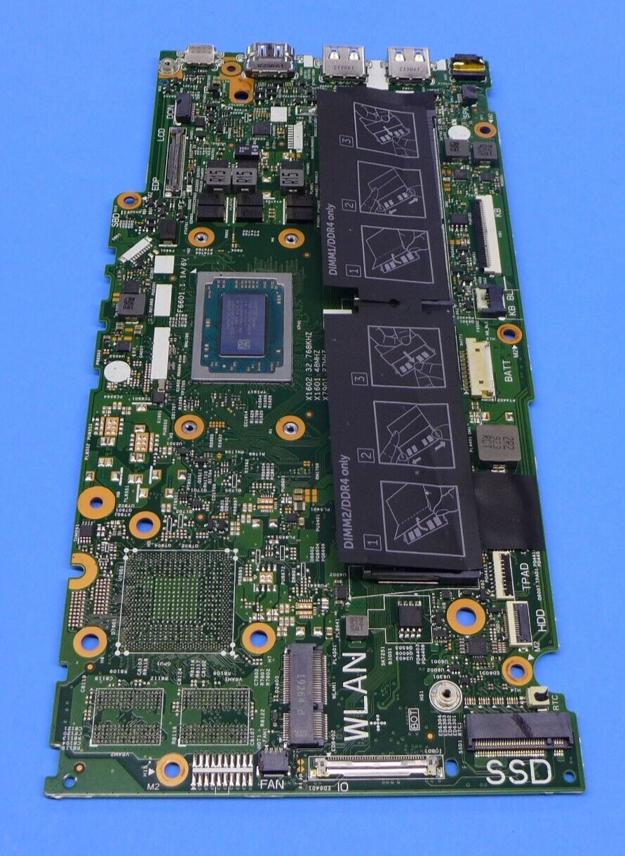 Genuine Dell Inspiron 5585 Laptop Motherboard AMD Ryzen 7 3700U MNN1K