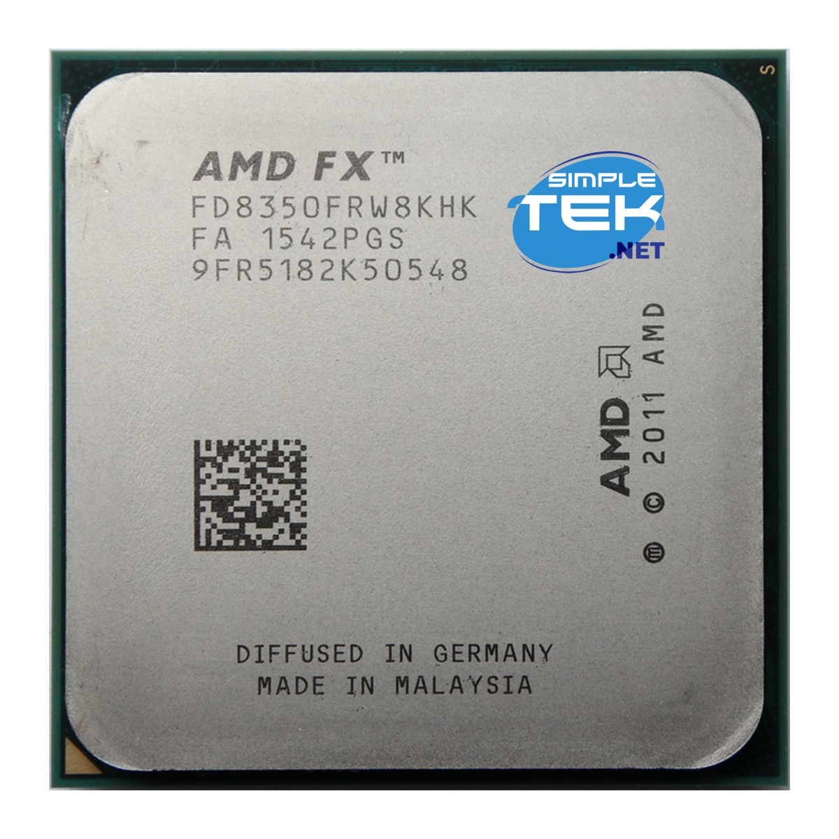 AMD FX-8350 FD8350FRW8KHK Processor CPU Socket AM3+ 125W TDP 8C/8T