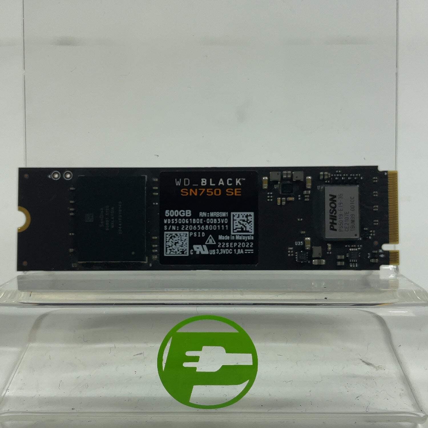 Western Digital WD 2280mm BLACK SN750 SE 500GB M.2 NVMe Gen 4.0 x 4 SSD WDS50061