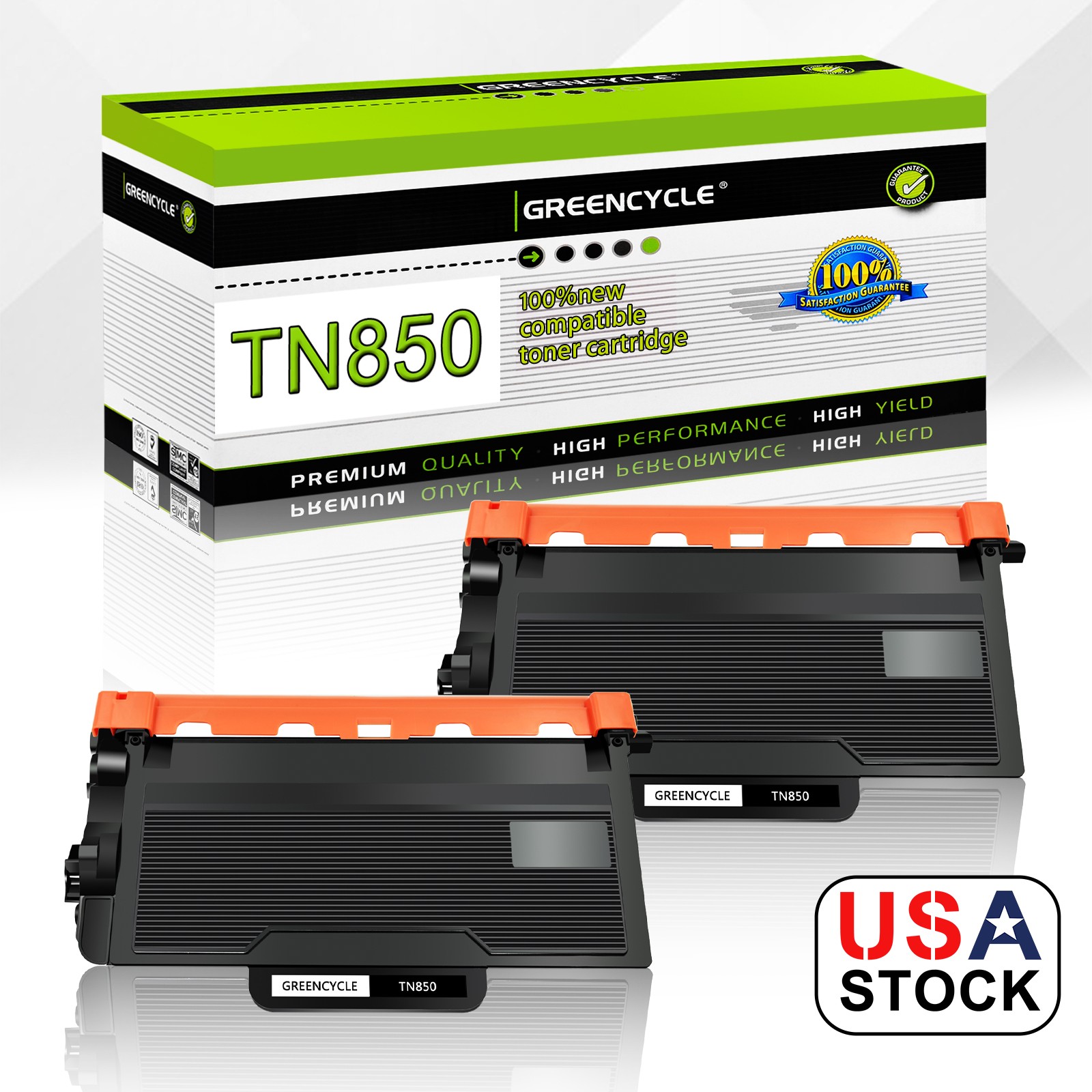 2PK TN850 HY Toner Cartridge Compatible For Brother DCP-L5500DN DCP-L5600DN