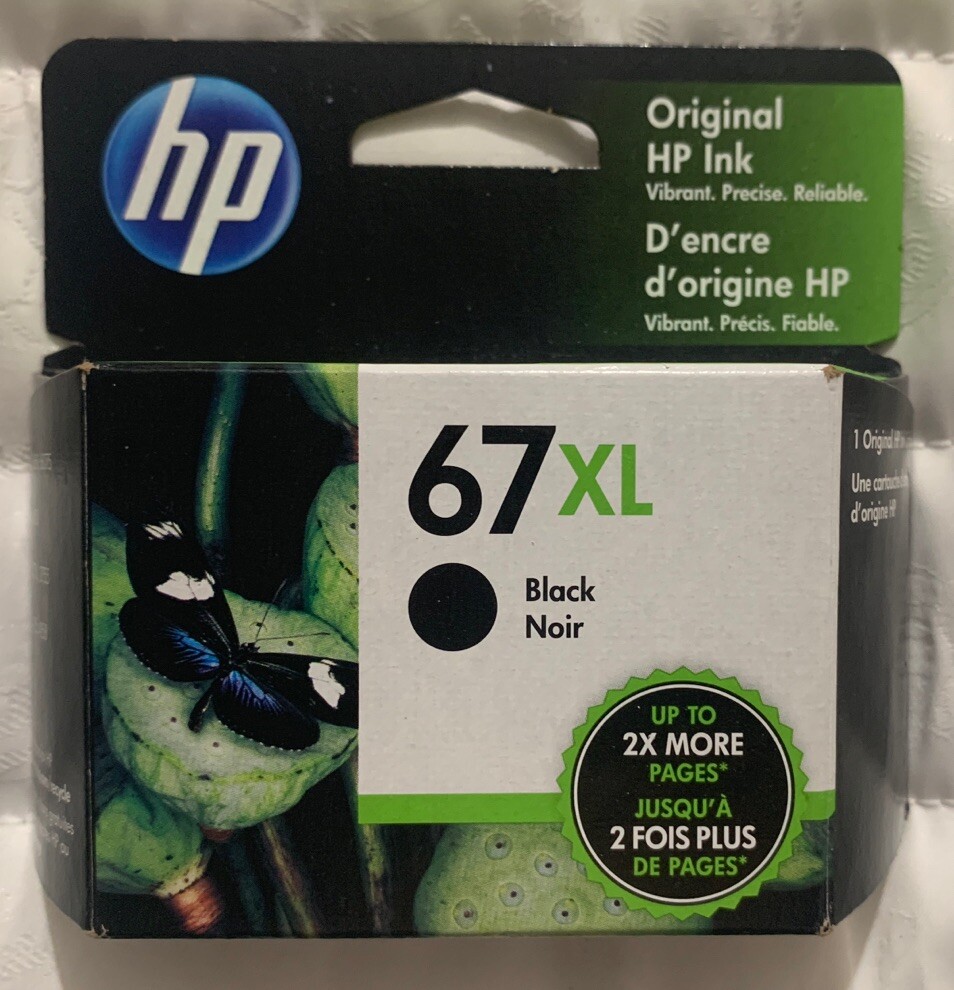 HP 67XL Black & Tricolor Ink Set 3YP30AN 3YM57AN 3YM58AN Exp 2025+ Retail Box