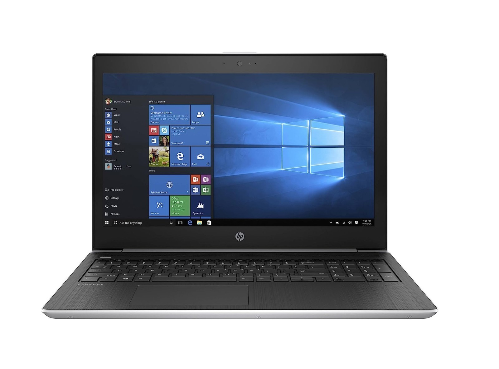 15.6″ HP ProBook Laptop: i5 up to 3.40GHz (8GB RAM ~ 256GB NVME SSD) Windows 11